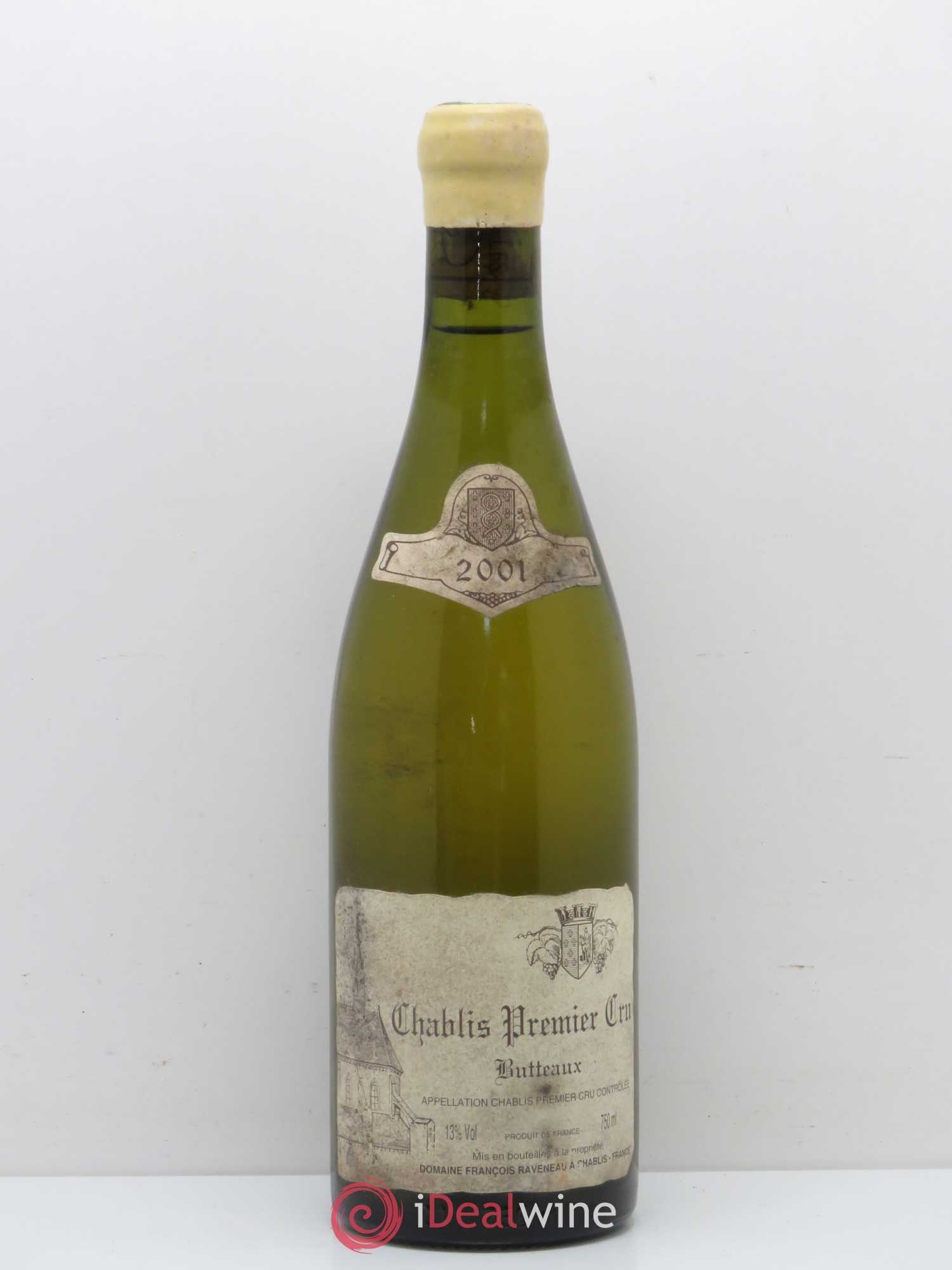 Chablis 1er Cru Butteaux Raveneau (Domaine) 2001 - Lot de 1 bouteille - 0