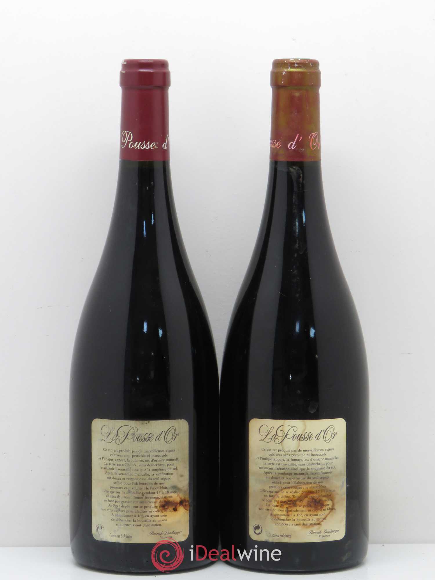 Pommard 1er Cru Les Jarollières La Pousse d'Or (Domaine de) 2005 - Lot de 2 bouteilles - 1