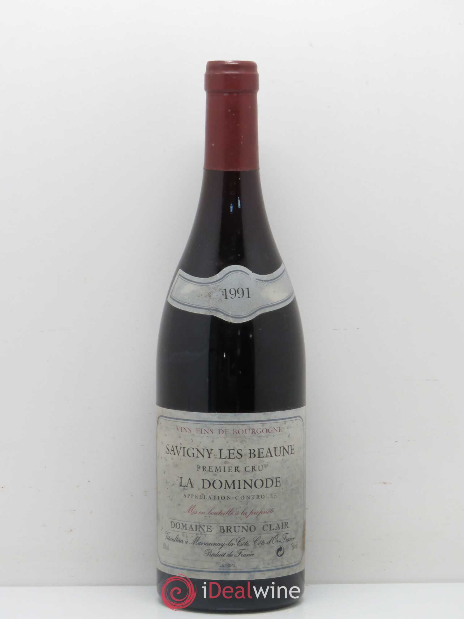 Savigny-lès-Beaune 1er Cru La Dominode Bruno Clair (Domaine) 1991 - Lot de 1 bouteille - 0