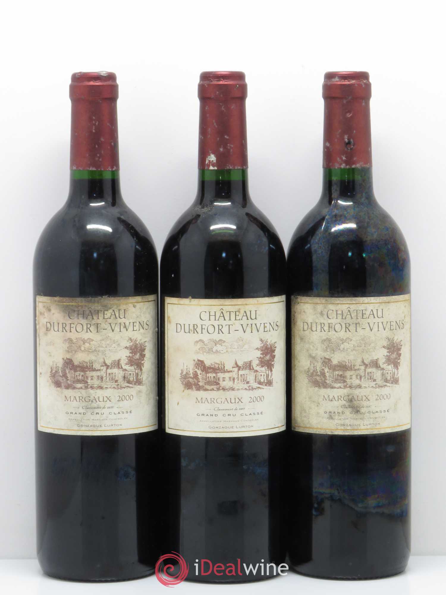 Château Durfort Vivens 2ème Grand Cru Classé 2000 - Lot de 12 bouteilles - 4