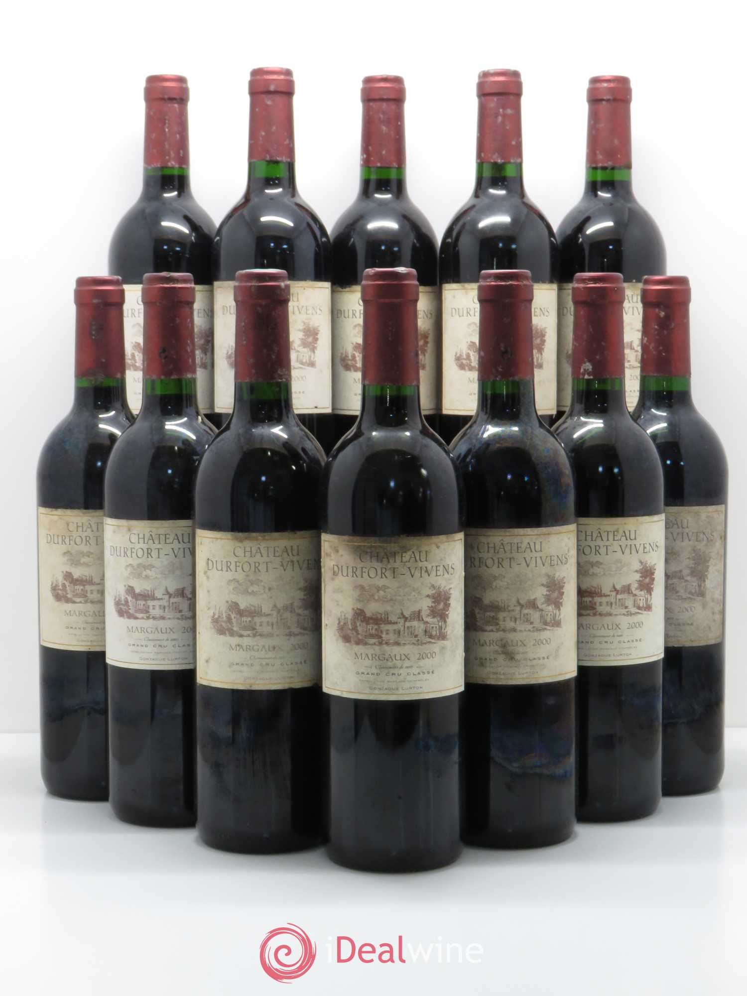 Château Durfort Vivens 2ème Grand Cru Classé 2000 - Lot de 12 bouteilles - 0