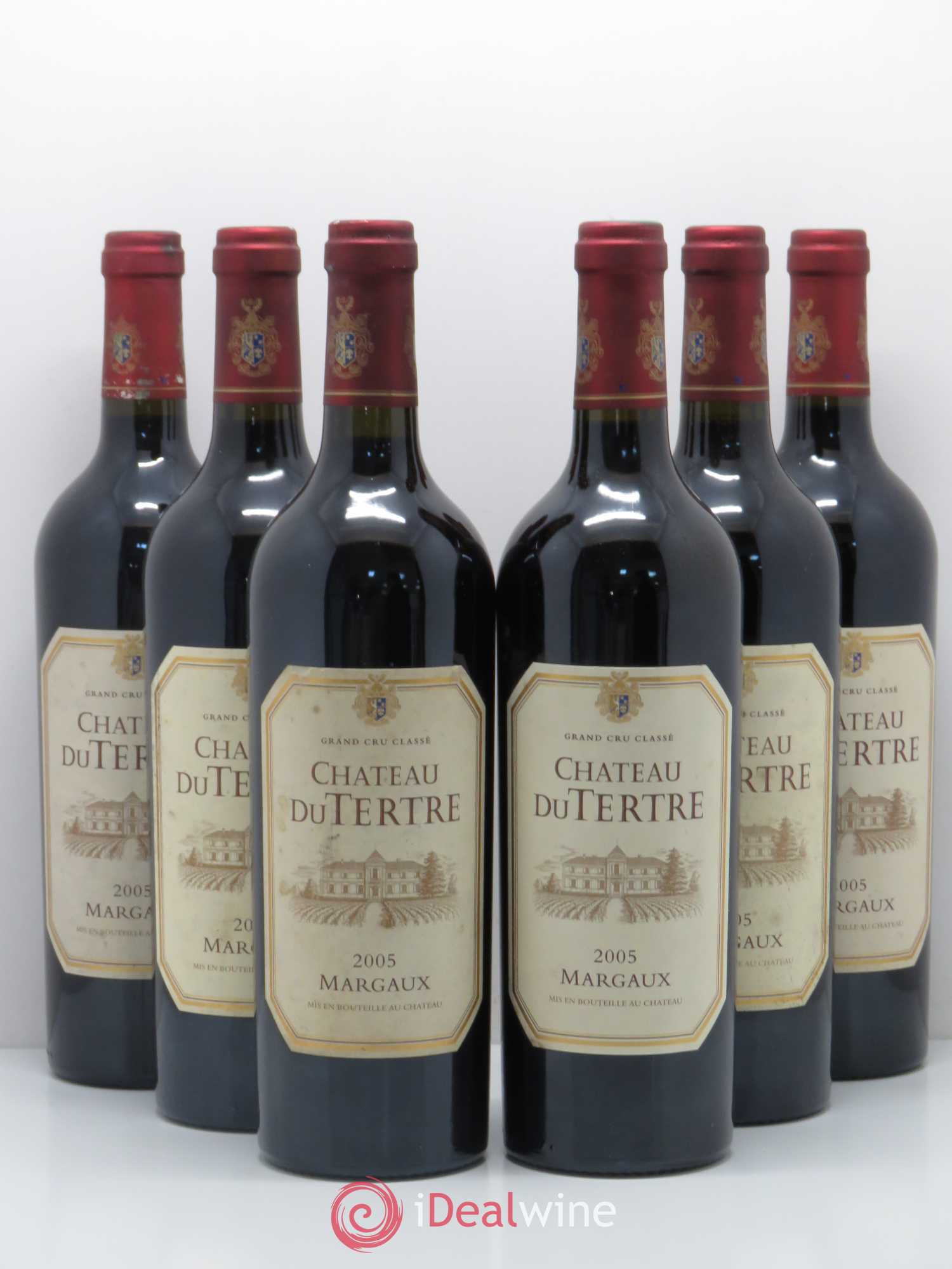 Château du Tertre 5ème Grand Cru Classé 2005 - Lot de 6 bouteilles - 0