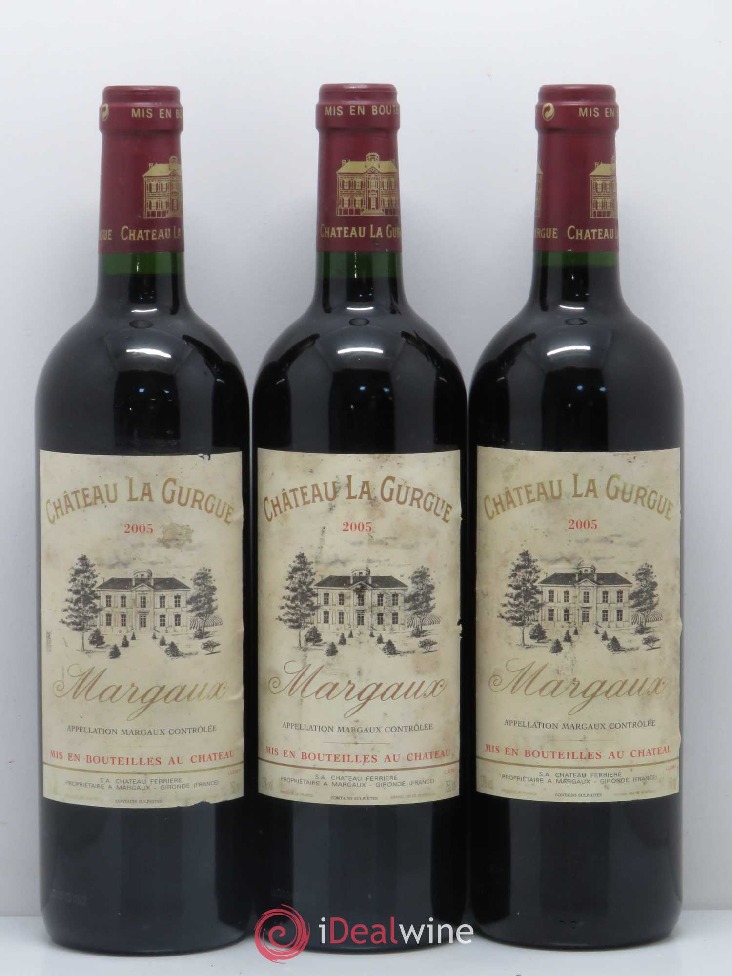 Château la Gurgue Cru Bourgeois 2005 - Lot de 6 bouteilles - 2