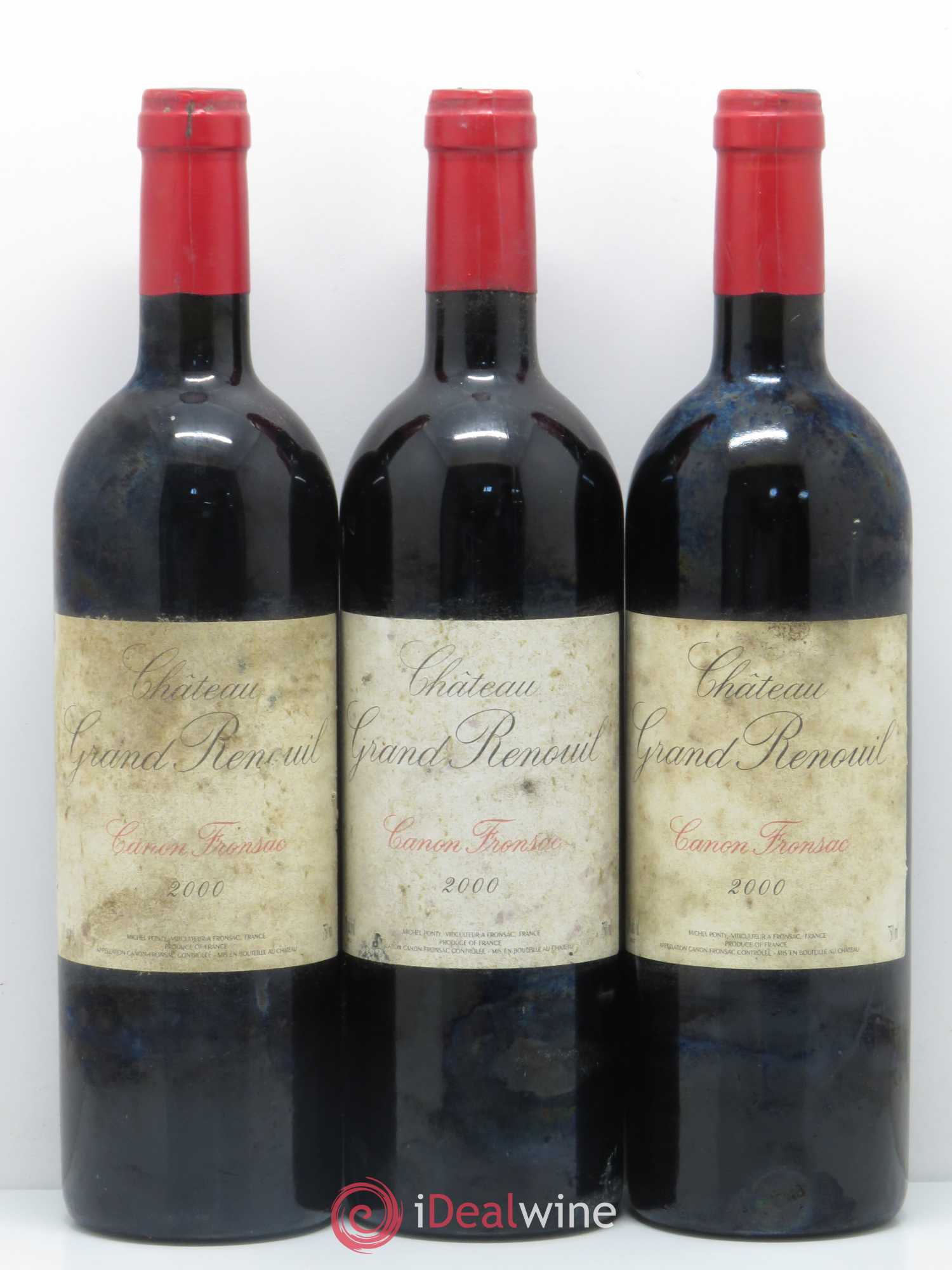 Canon-Fronsac Château Grand Renouil 2000 - Posten von 12 Flaschen - 2