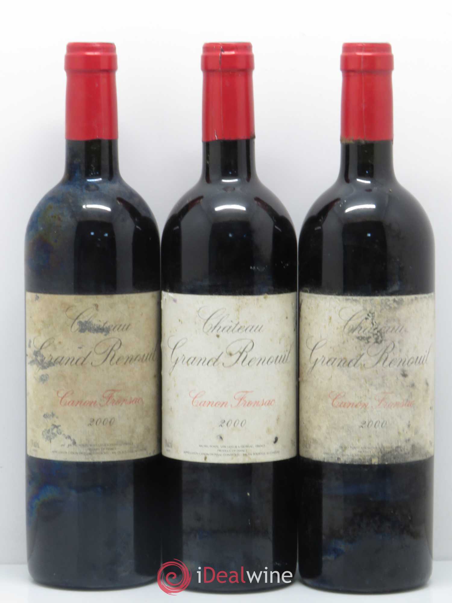 Canon-Fronsac Château Grand Renouil 2000 - Posten von 12 Flaschen - 3