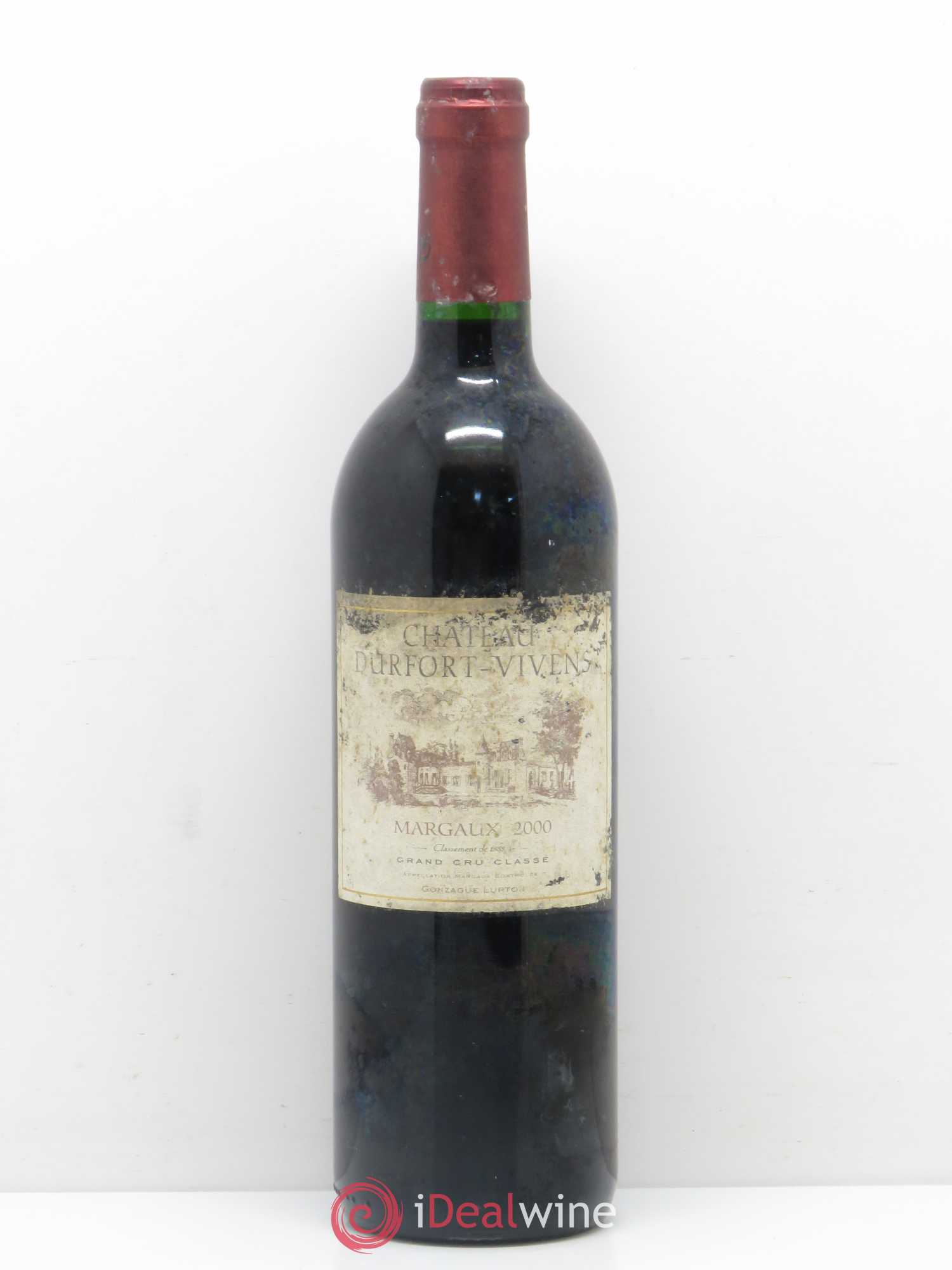 Château Durfort Vivens 2ème Grand Cru Classé 2000 - Lot de 1 bouteille - 0