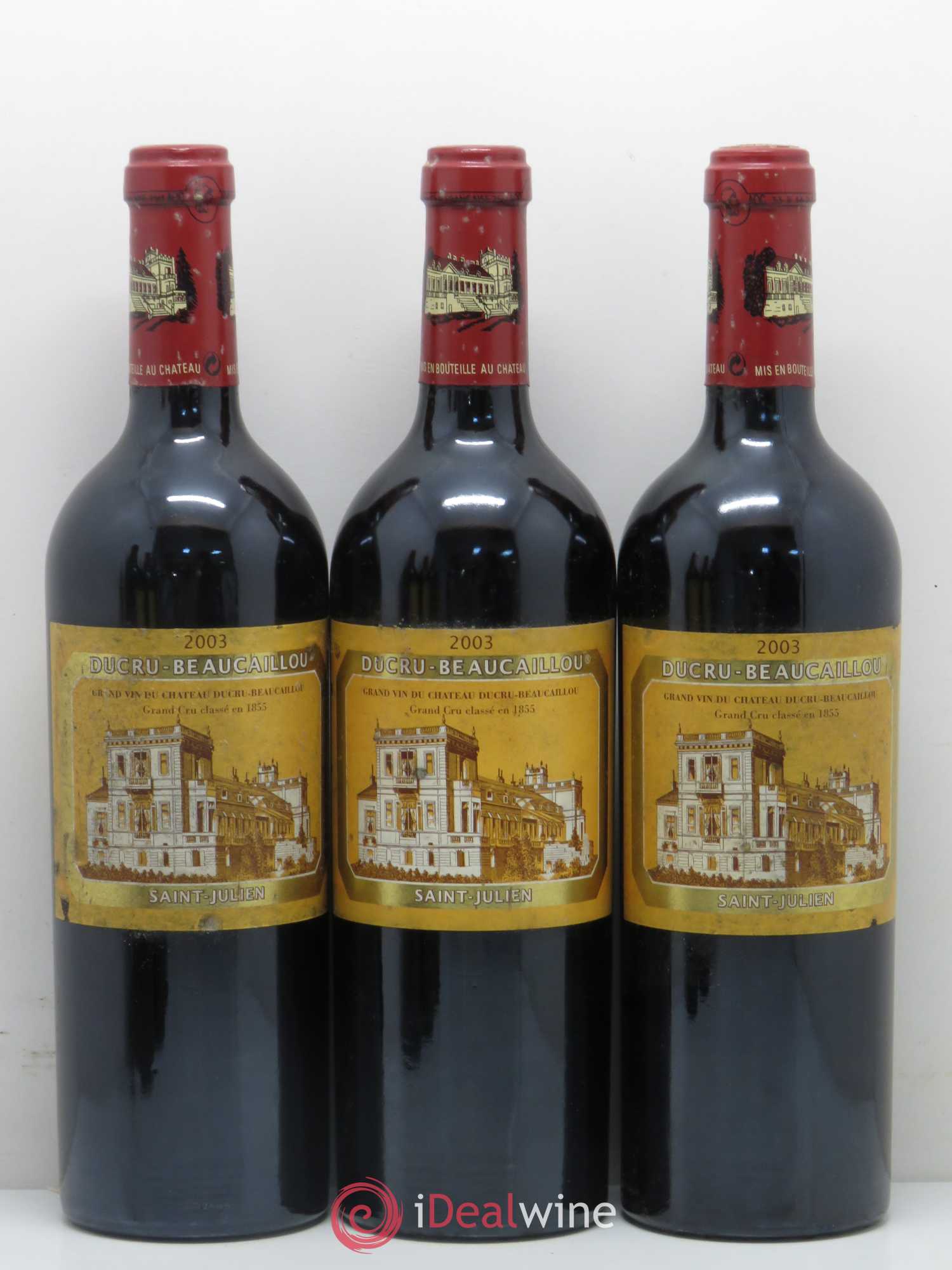 Château Ducru Beaucaillou 2ème Grand Cru Classé 2003 - Lot de 6 bouteilles - 1