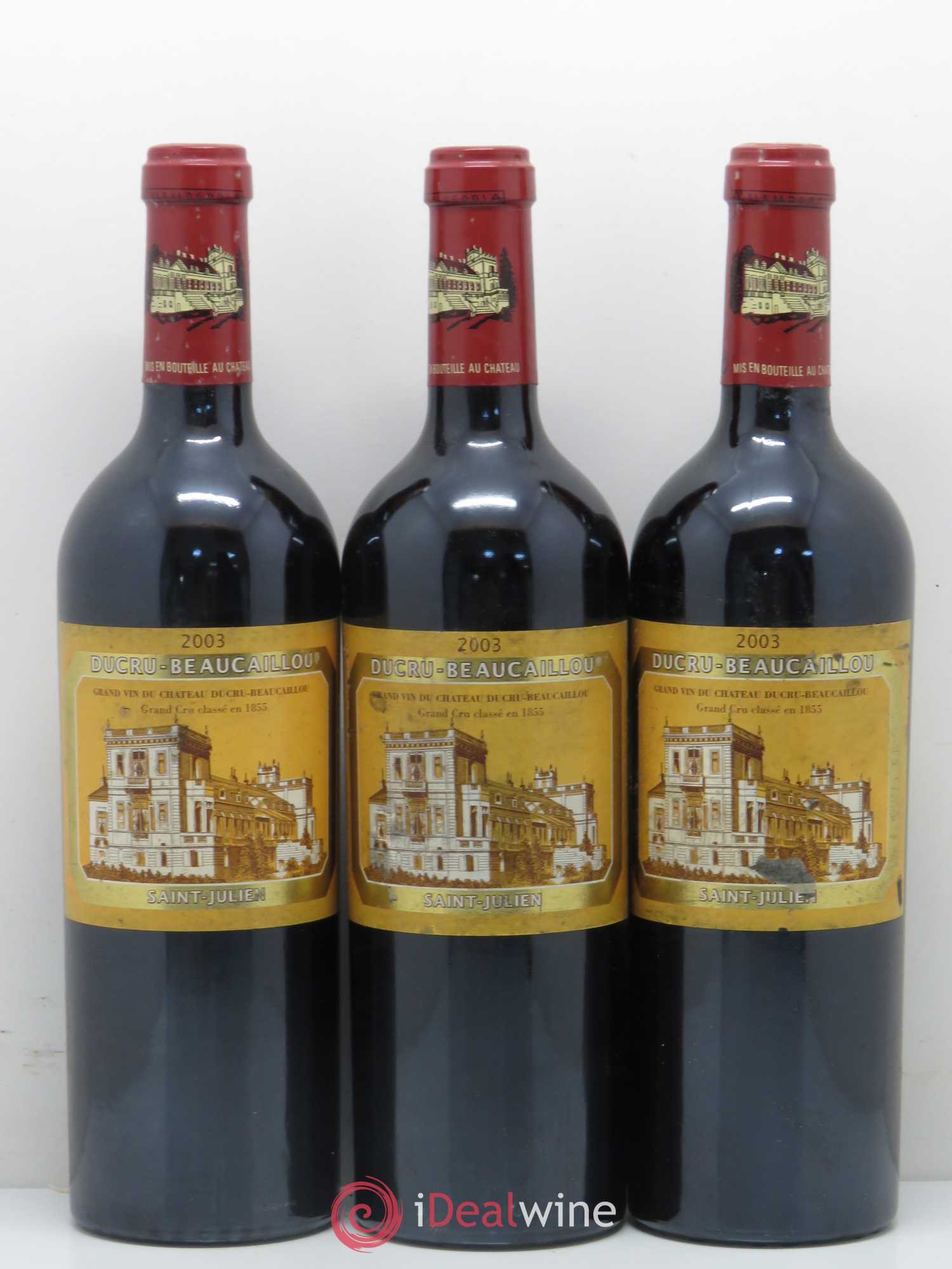 Château Ducru Beaucaillou 2ème Grand Cru Classé 2003 - Lot de 6 bouteilles - 2