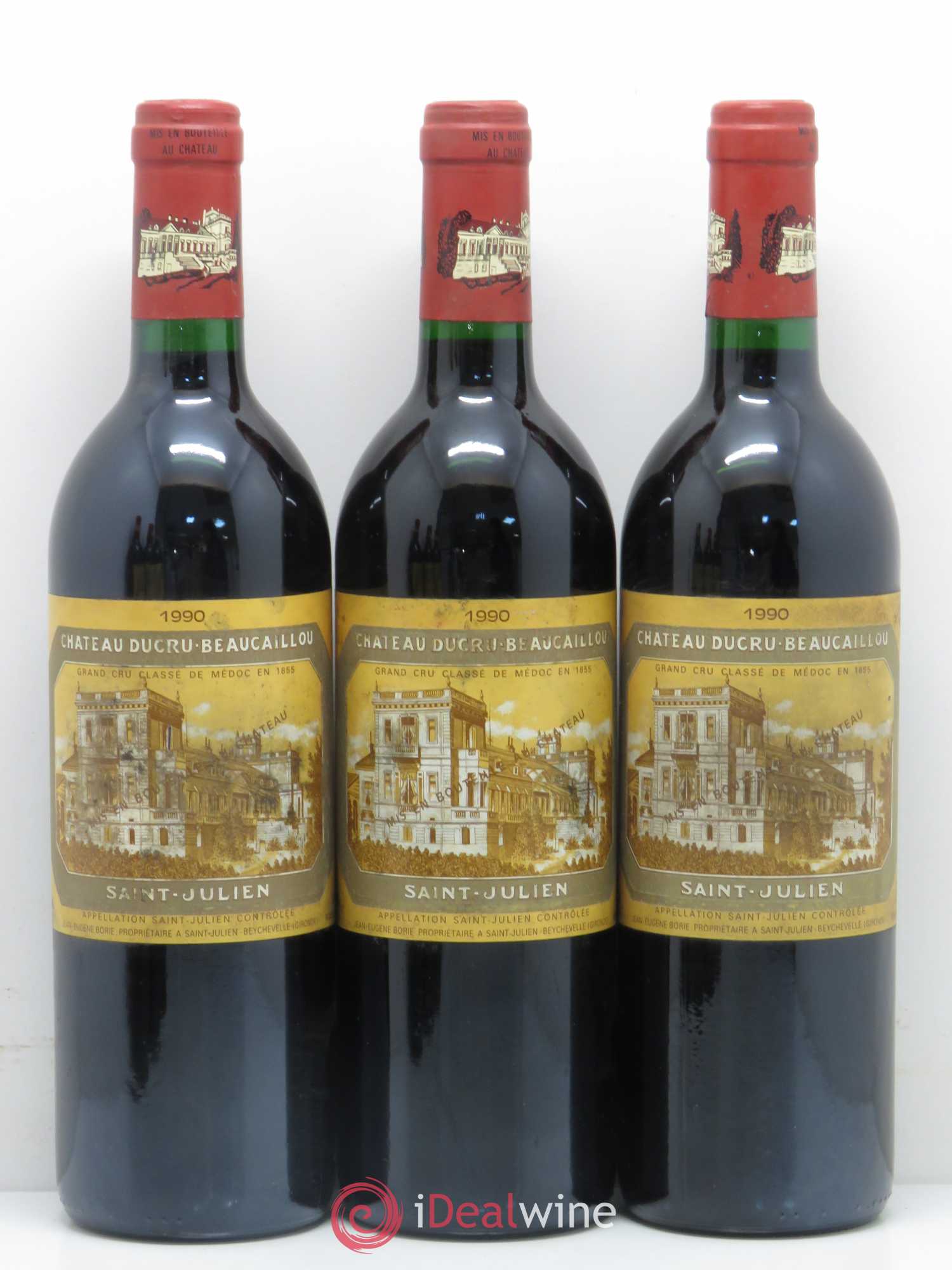 Château Ducru Beaucaillou 2ème Grand Cru Classé 1990 - Lot de 6 bouteilles - 1