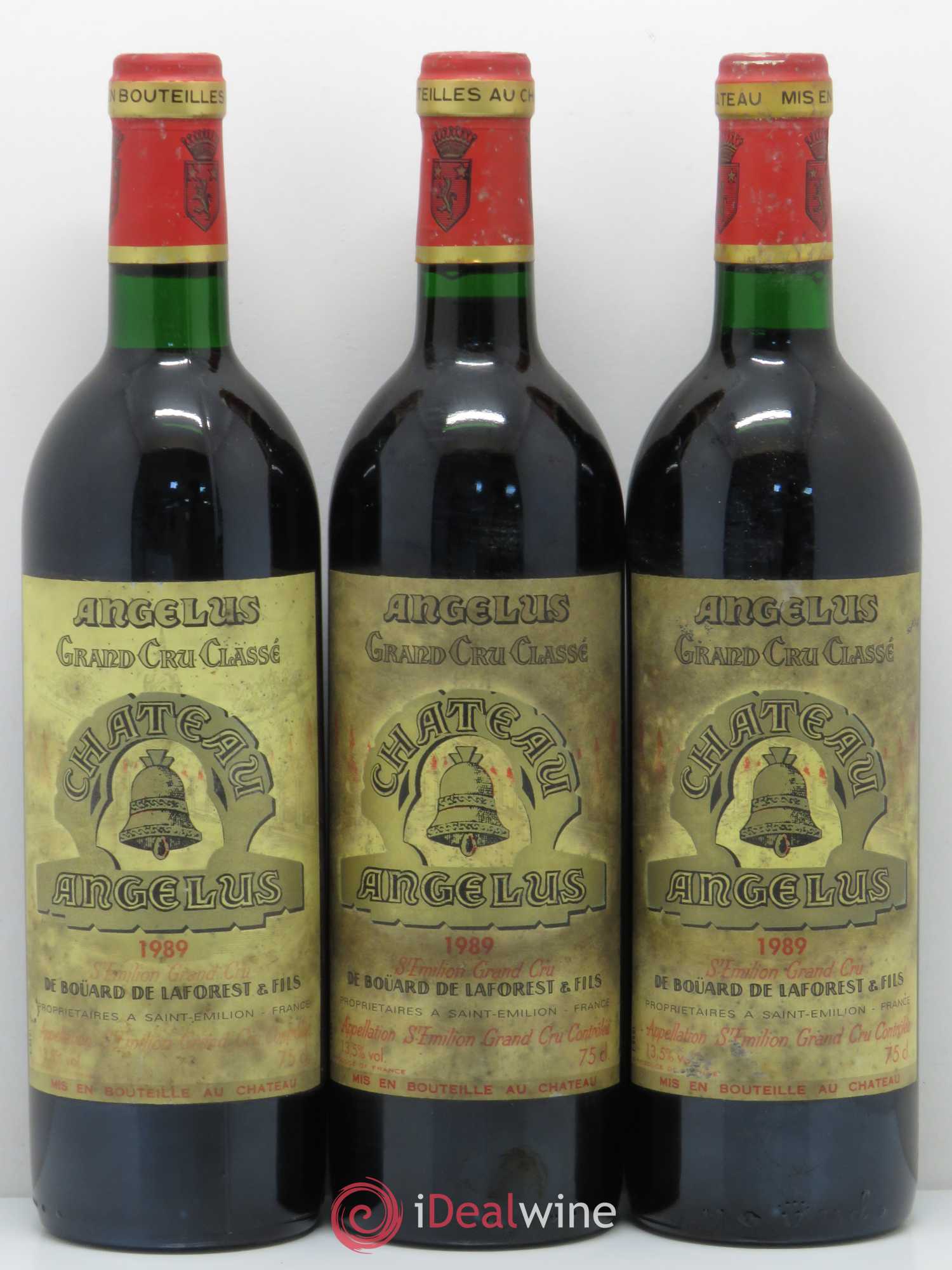Château Angélus 1er Grand Cru Classé A 1989 - Lot de 6 bouteilles - 2