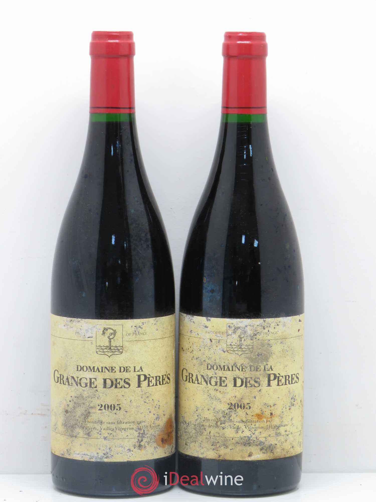 Pays d'Hérault Grange des Pères Laurent Vaillé 2005 - Lot de 2 bouteilles - 0