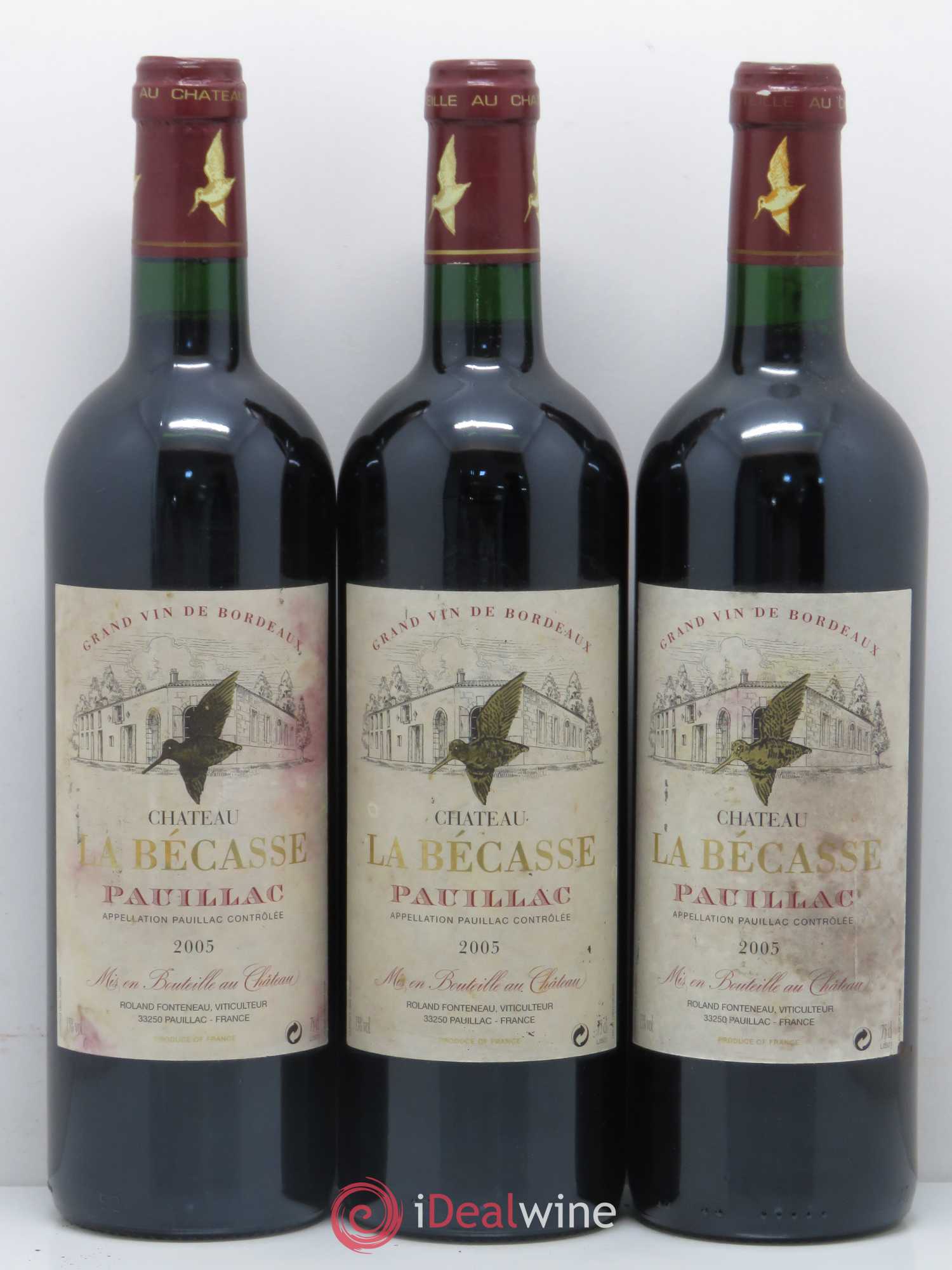 Château la Bécasse 2005 - Lot de 6 bouteilles - 2
