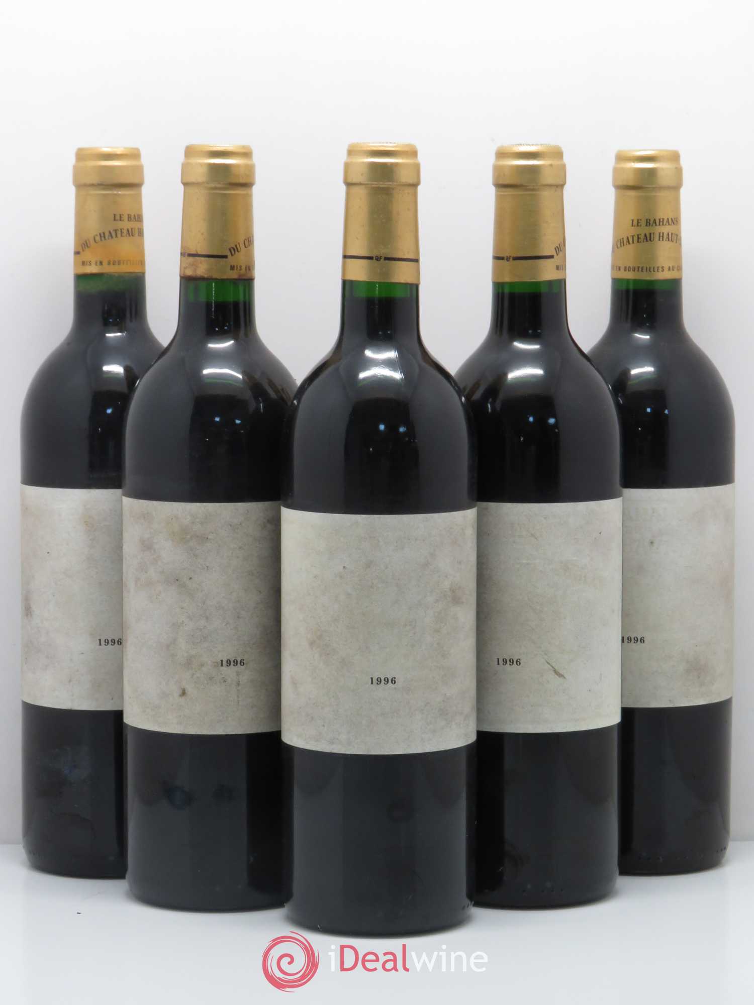 Clarence (Bahans) de Haut-Brion Second Vin 1996 - Lot de 5 bouteilles - 0