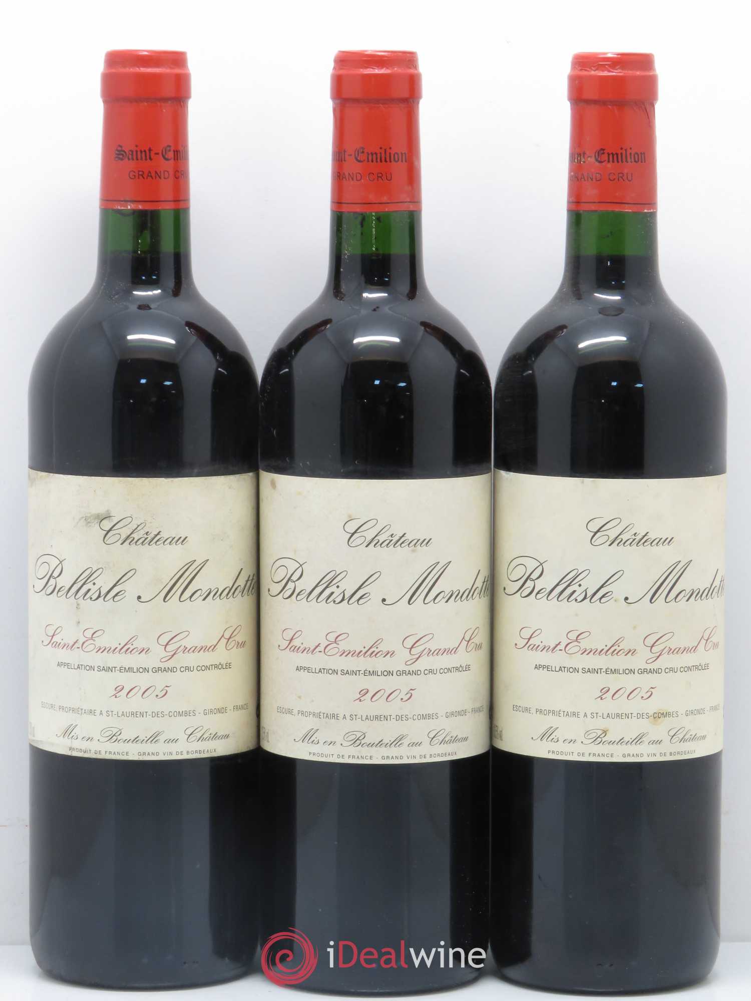 Château Bellisle Mondotte 2005 - Lot de 6 bouteilles - 2