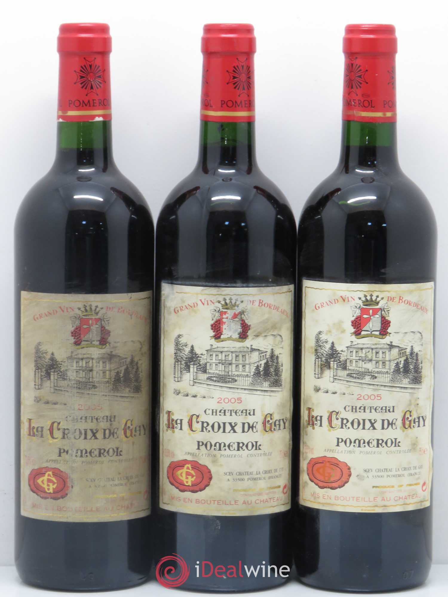 Château la Croix de Gay 2005 - Lot de 6 bouteilles - 2