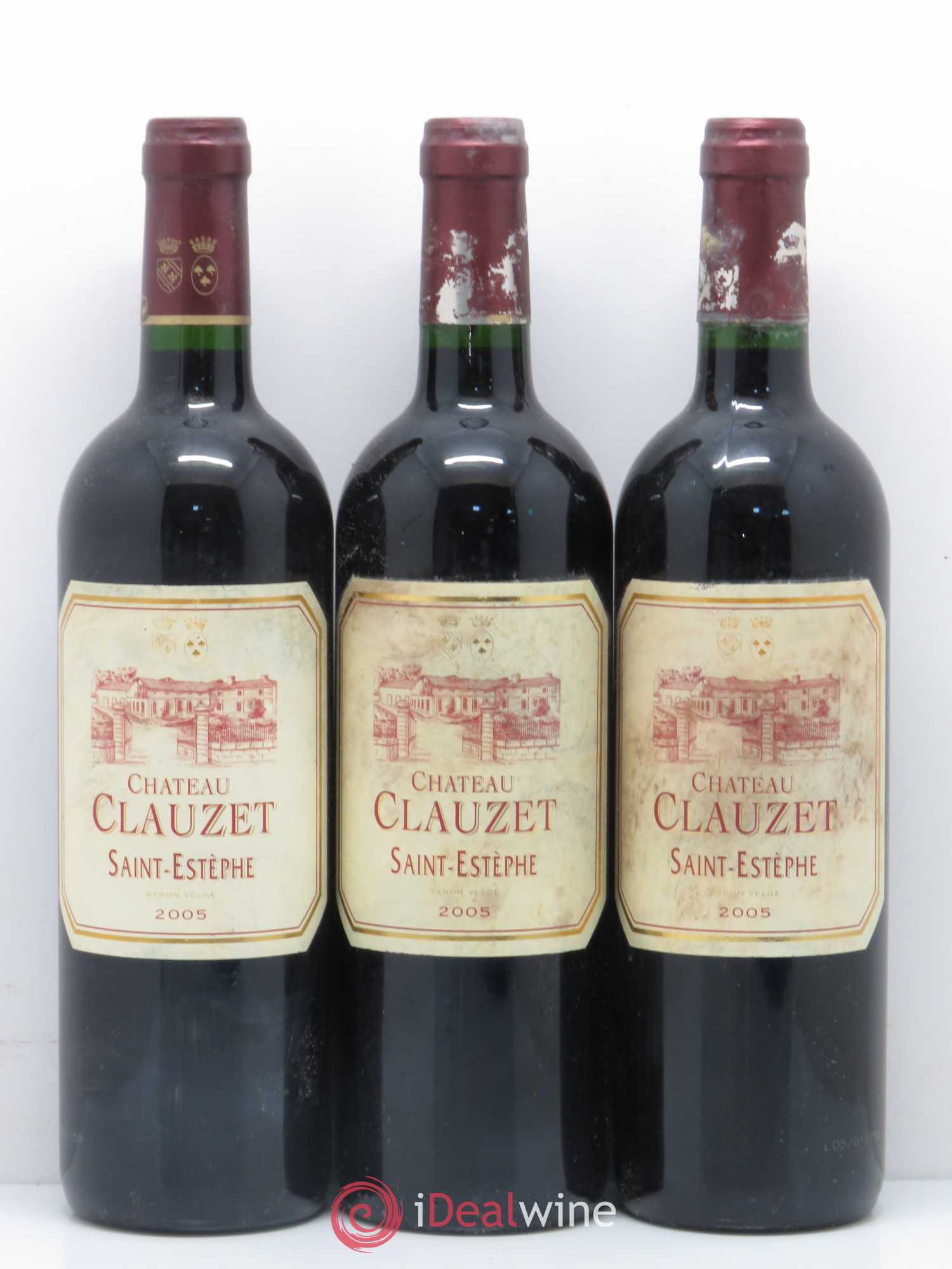 Château Clauzet 2005 - Lot de 12 bouteilles - 1