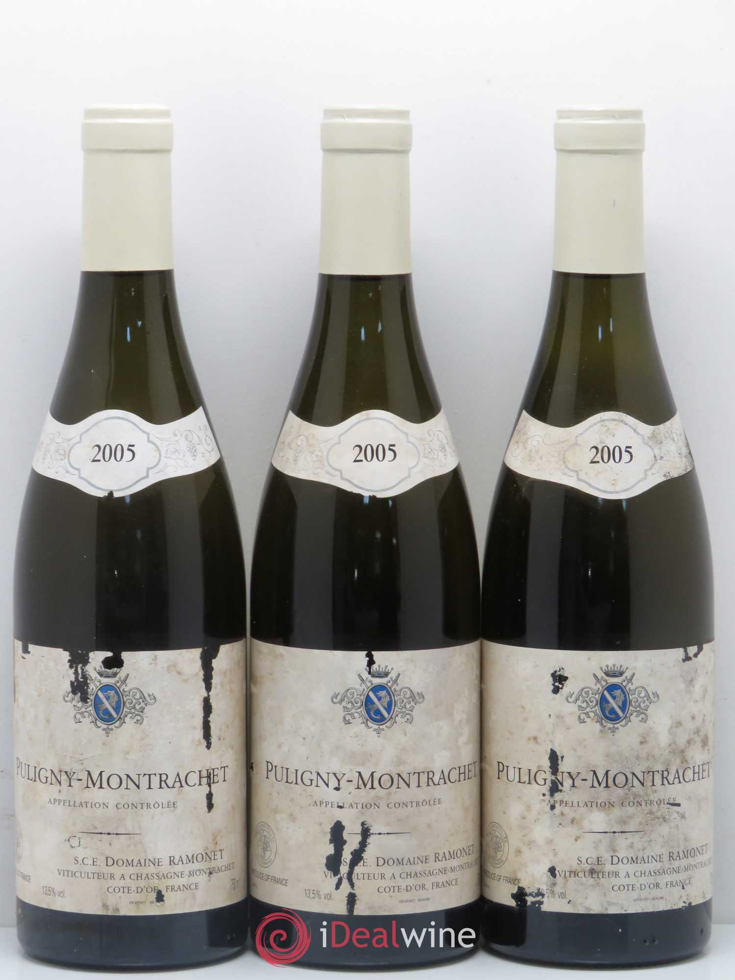 Puligny-Montrachet Ramonet (Domaine) 2005 - Posten von 5 Flaschen - 1