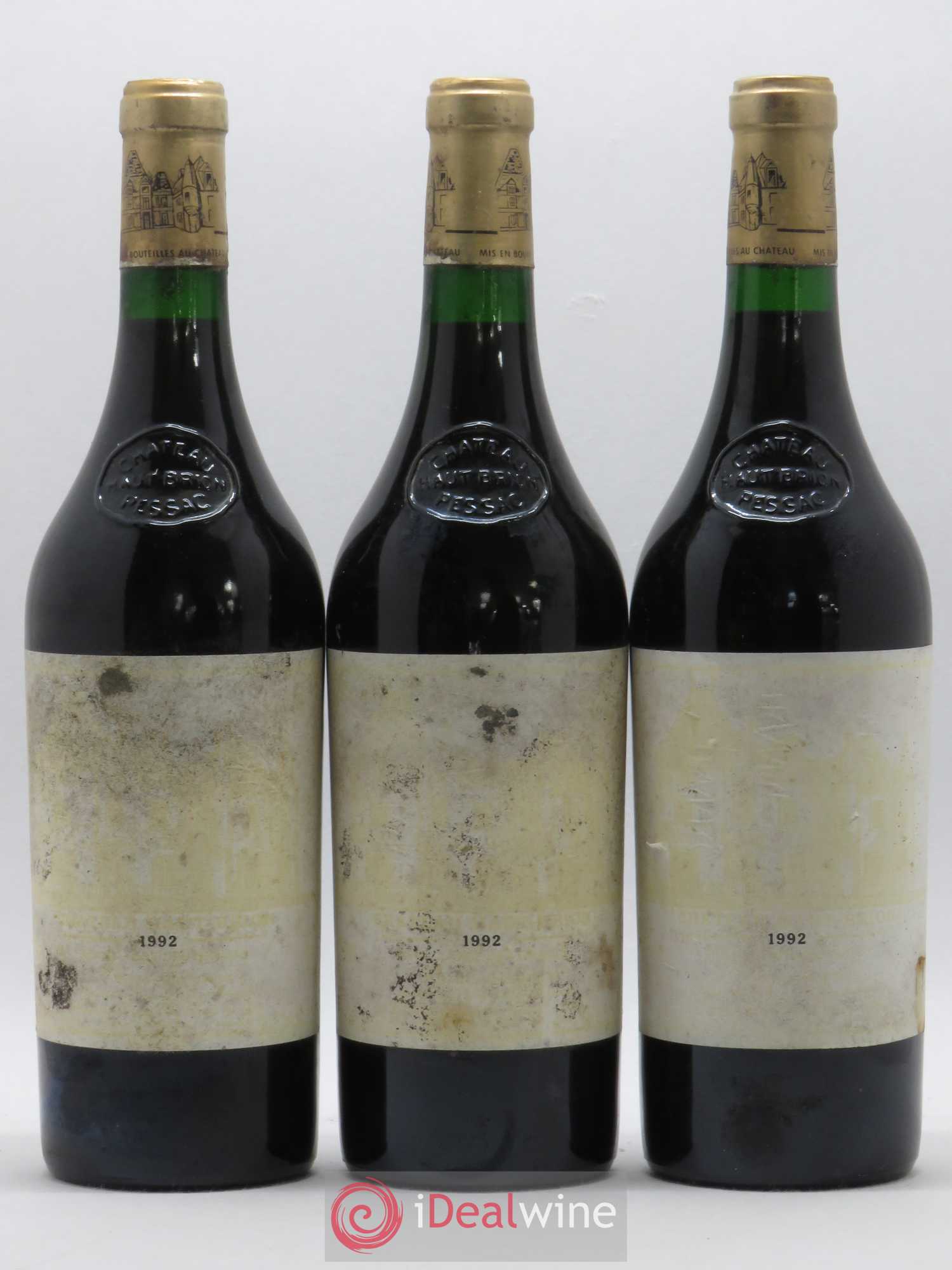 Château Haut Brion 1er Grand Cru Classé 1992 - Lot de 6 bouteilles - 1