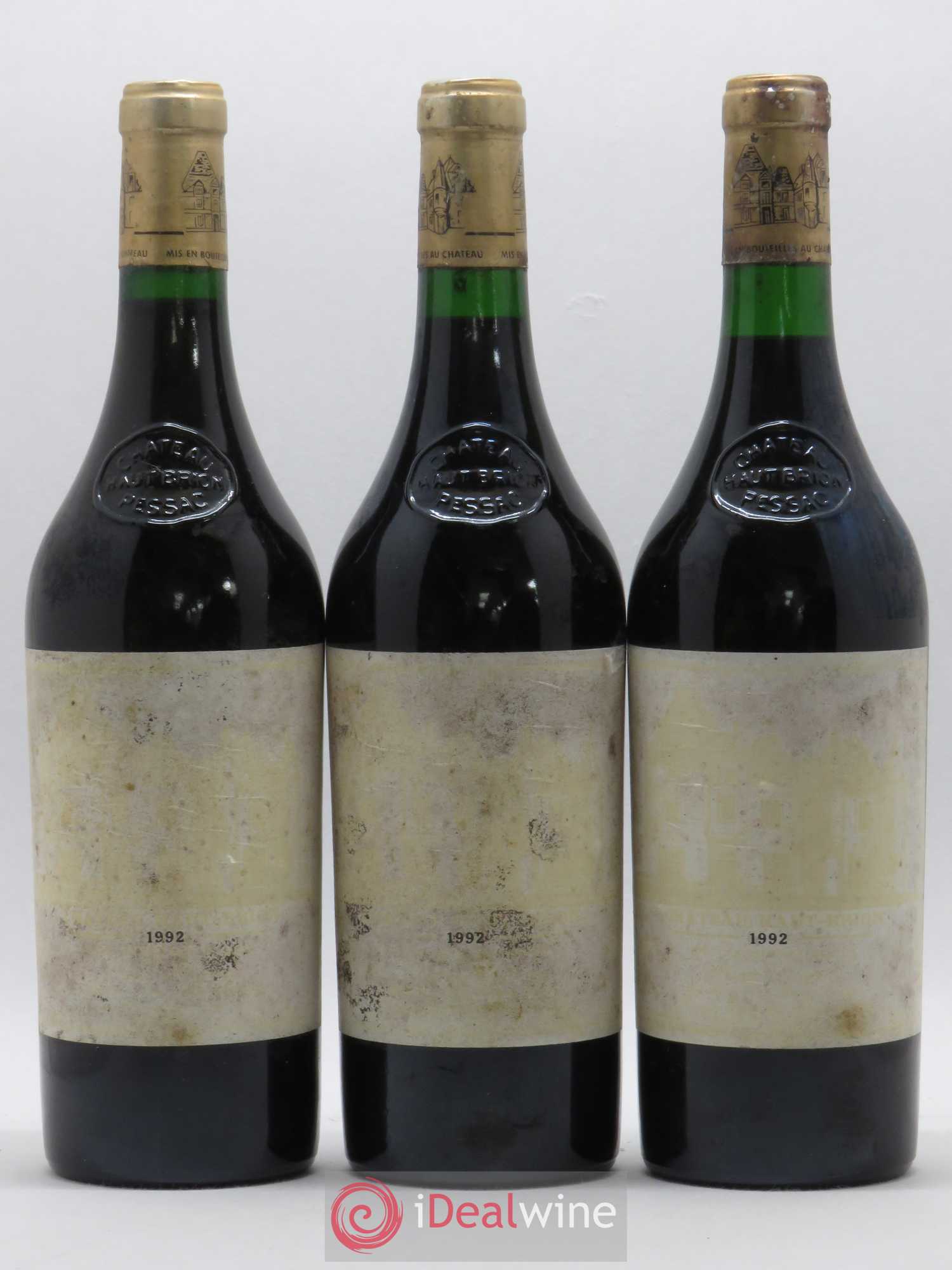 Château Haut Brion 1er Grand Cru Classé 1992 - Lot de 6 bouteilles - 2