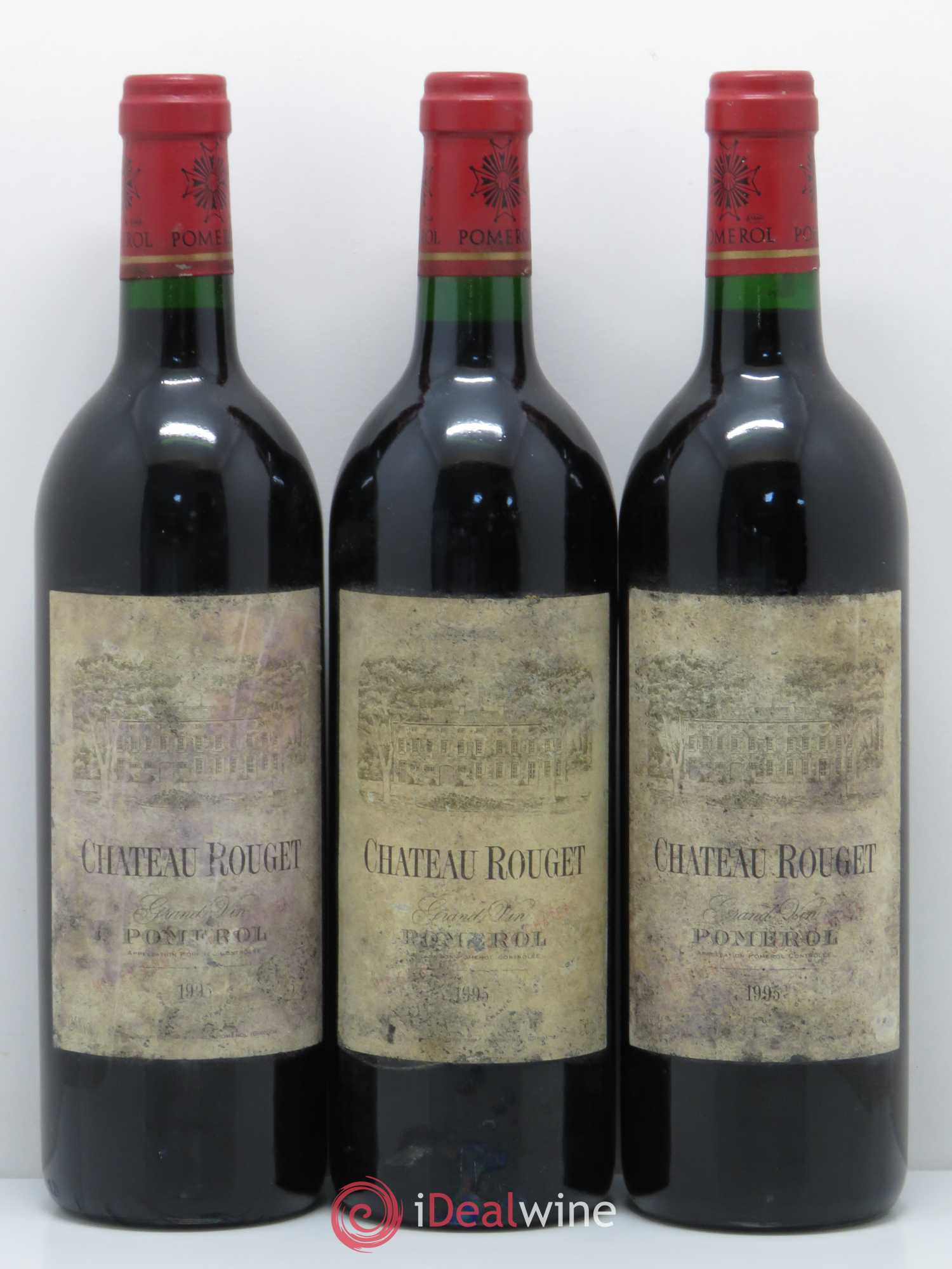 Château Rouget 1995 - Lot of 6 bottles - 1