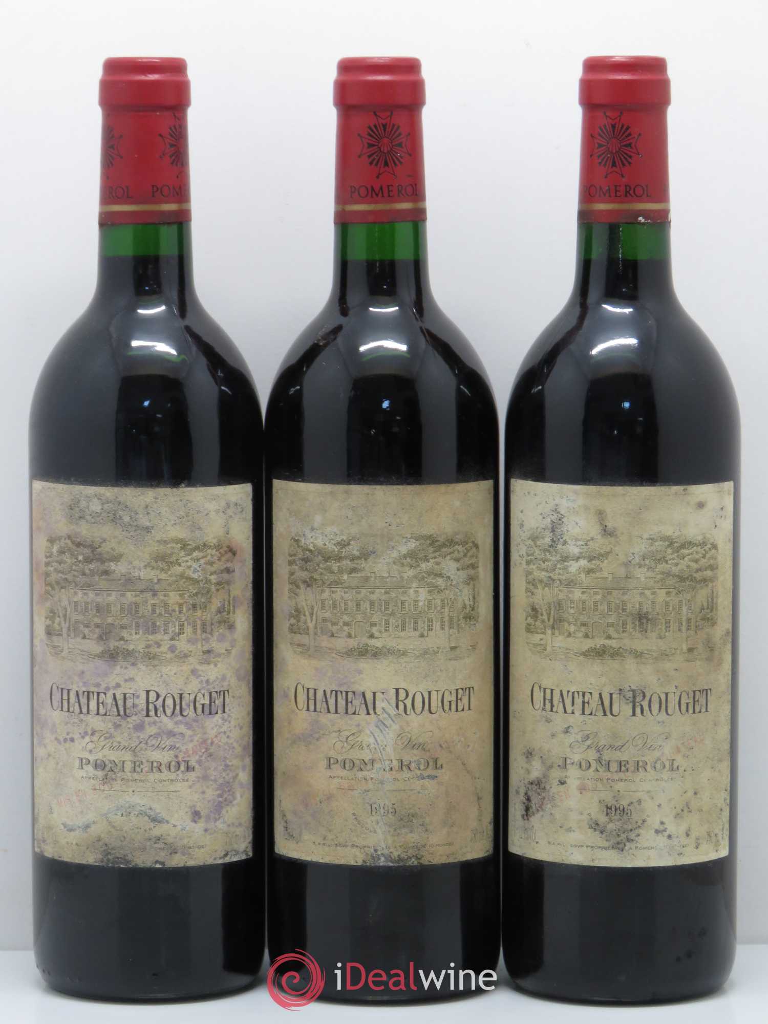 Château Rouget 1995 - Lot of 6 bottles - 2