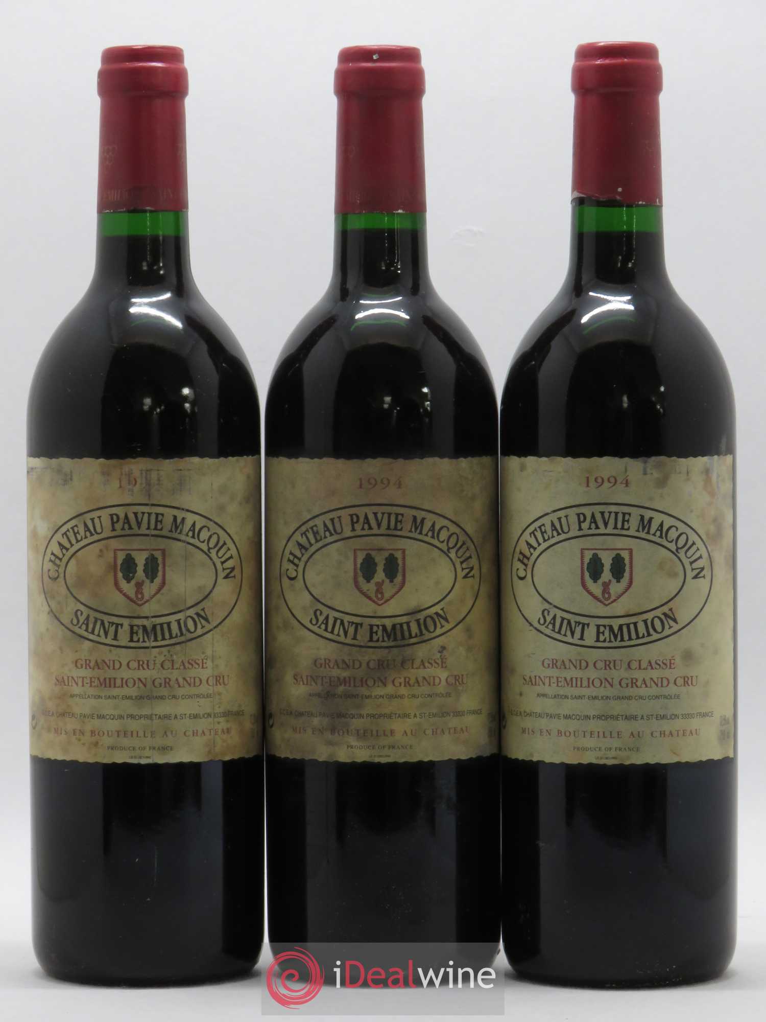 Château Pavie Macquin 1er Grand Cru Classé B 1994 - Lot de 6 bouteilles - 2