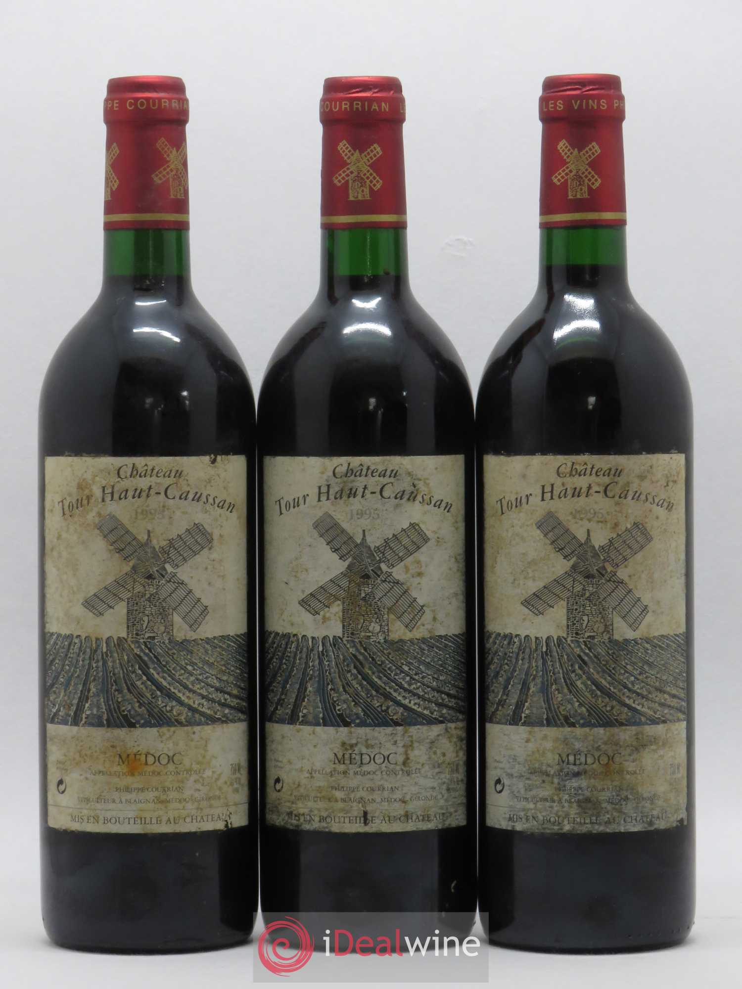 Château Tour Haut-Caussan Cru Bourgeois 1995 - Lot de 12 bouteilles - 2