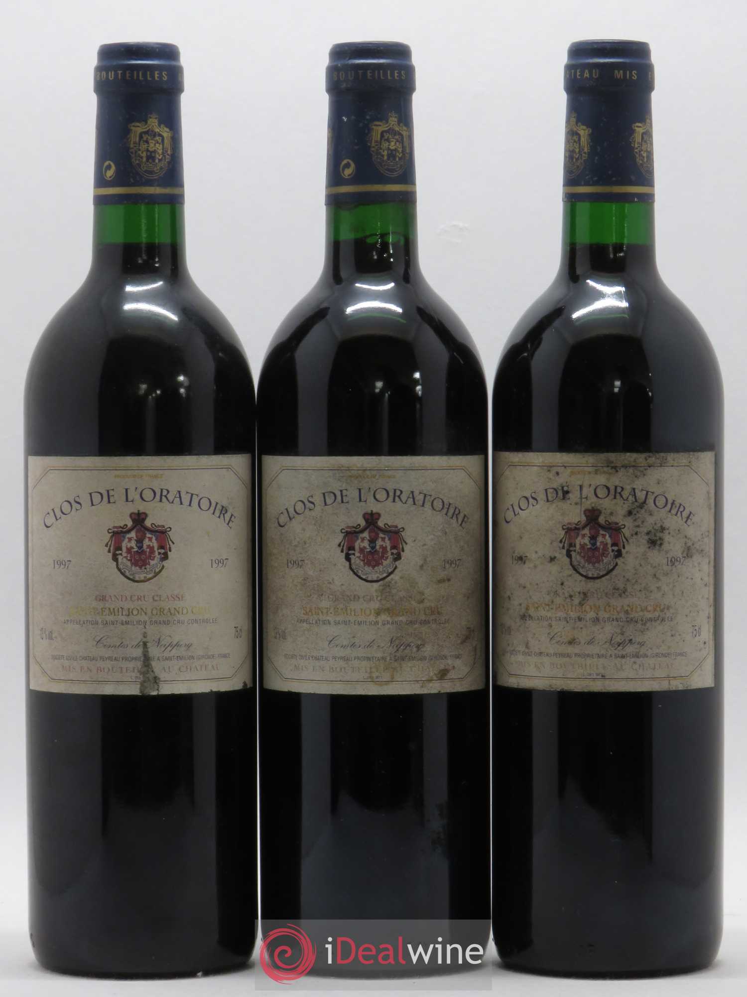 Clos de l'Oratoire Grand Cru Classé 1997 - Lot of 6 bottles - 1