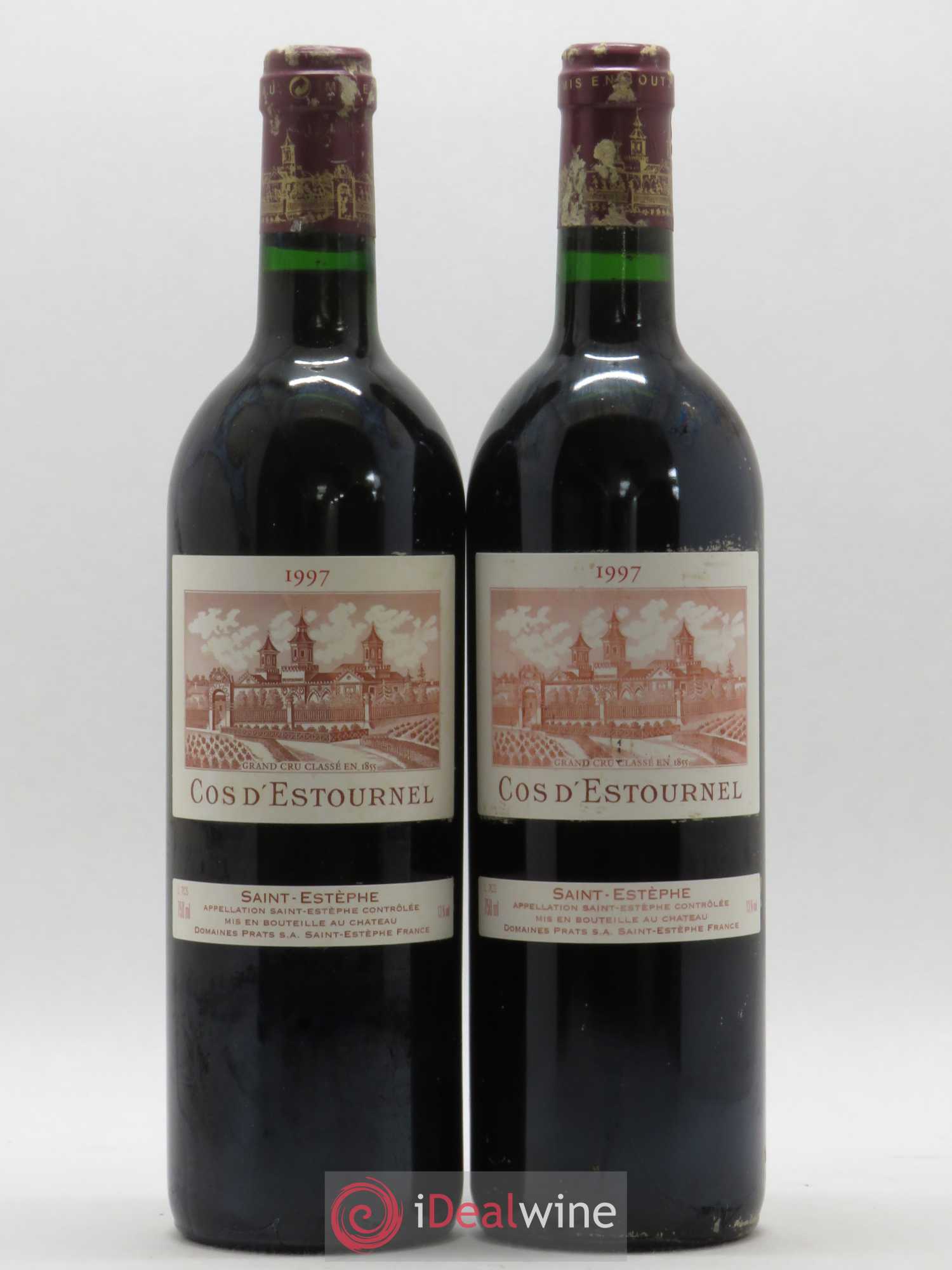 Cos d'Estournel 2ème Grand Cru Classé 1997 - Lot de 2 bouteilles - 0