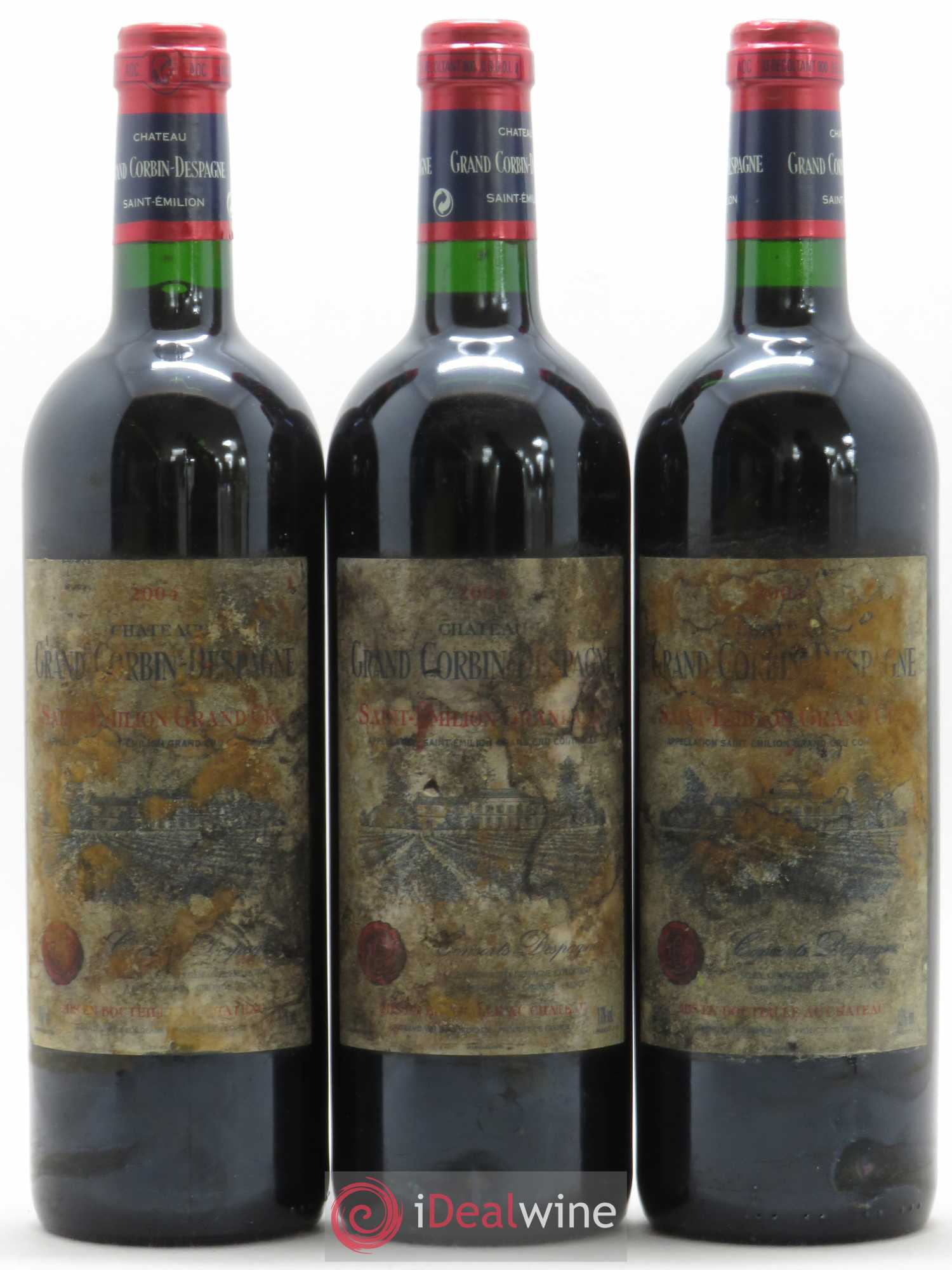 Château Grand Corbin Despagne Grand Cru Classé 2004 - Lot de 12 bouteilles - 3