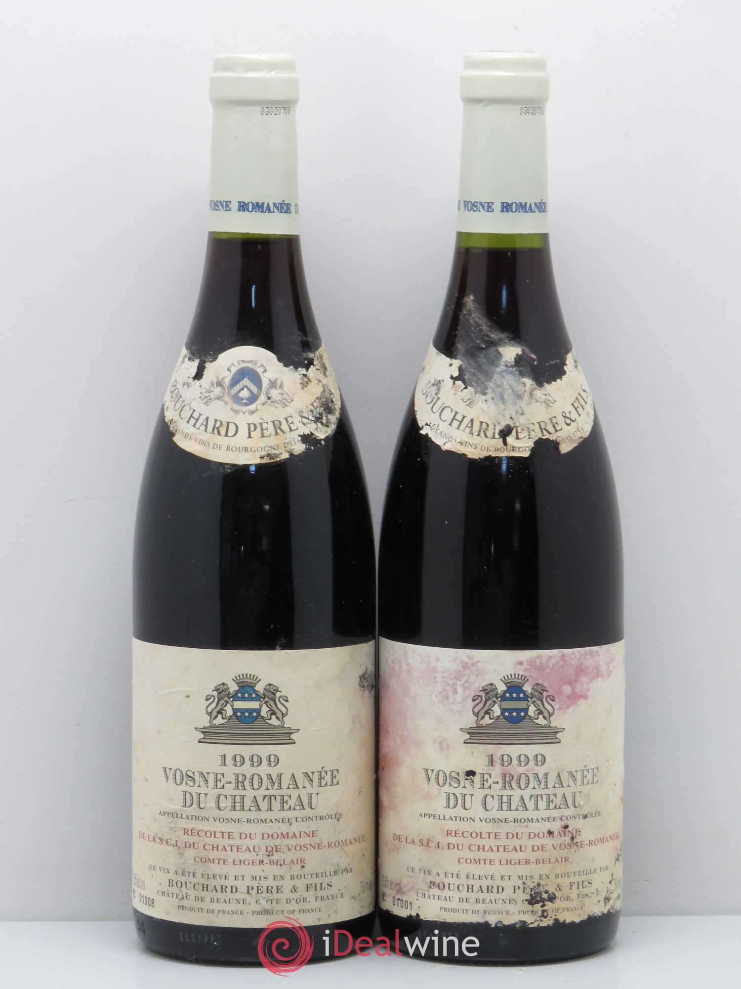 Vosne-Romanée Du Château Bouchard Pere & Fils 1999 - Posten von 2 Flaschen - 0