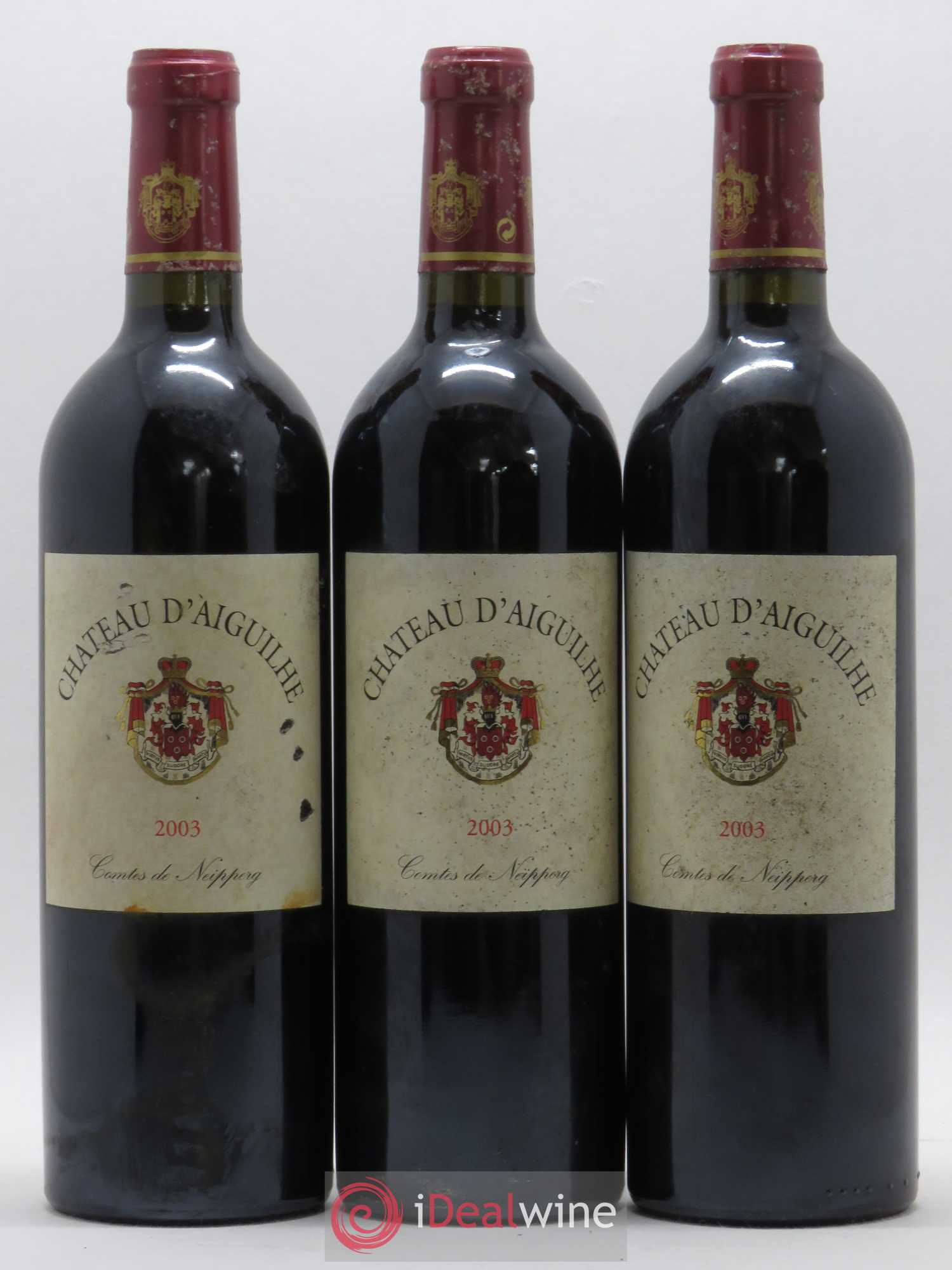 Château d' Aiguilhe 2003 - Lot de 6 bouteilles - 2