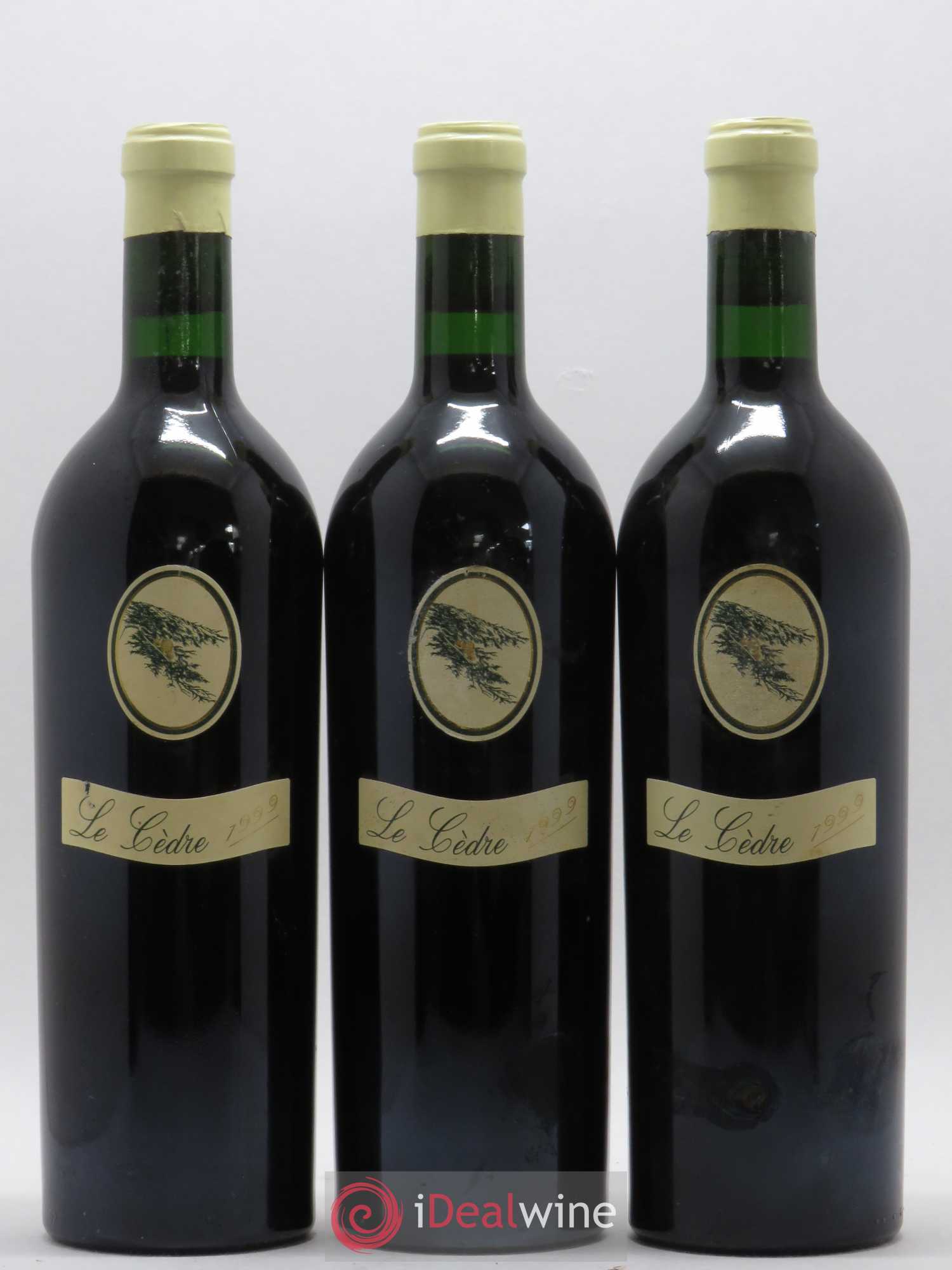 Cahors Château du Cèdre Cuvée Le Cèdre Pascal et Jean-Marc Verhaeghe 1999 - Lot de 6 bouteilles - 1