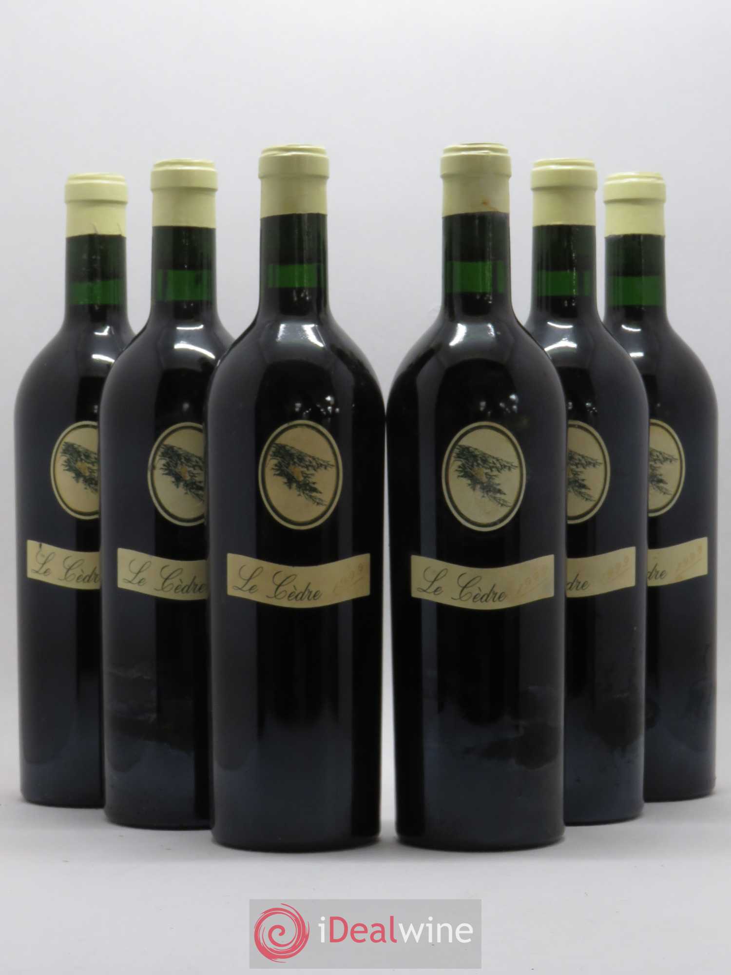 Cahors Château du Cèdre Cuvée Le Cèdre Pascal et Jean-Marc Verhaeghe 1999 - Lot de 6 bouteilles - 0