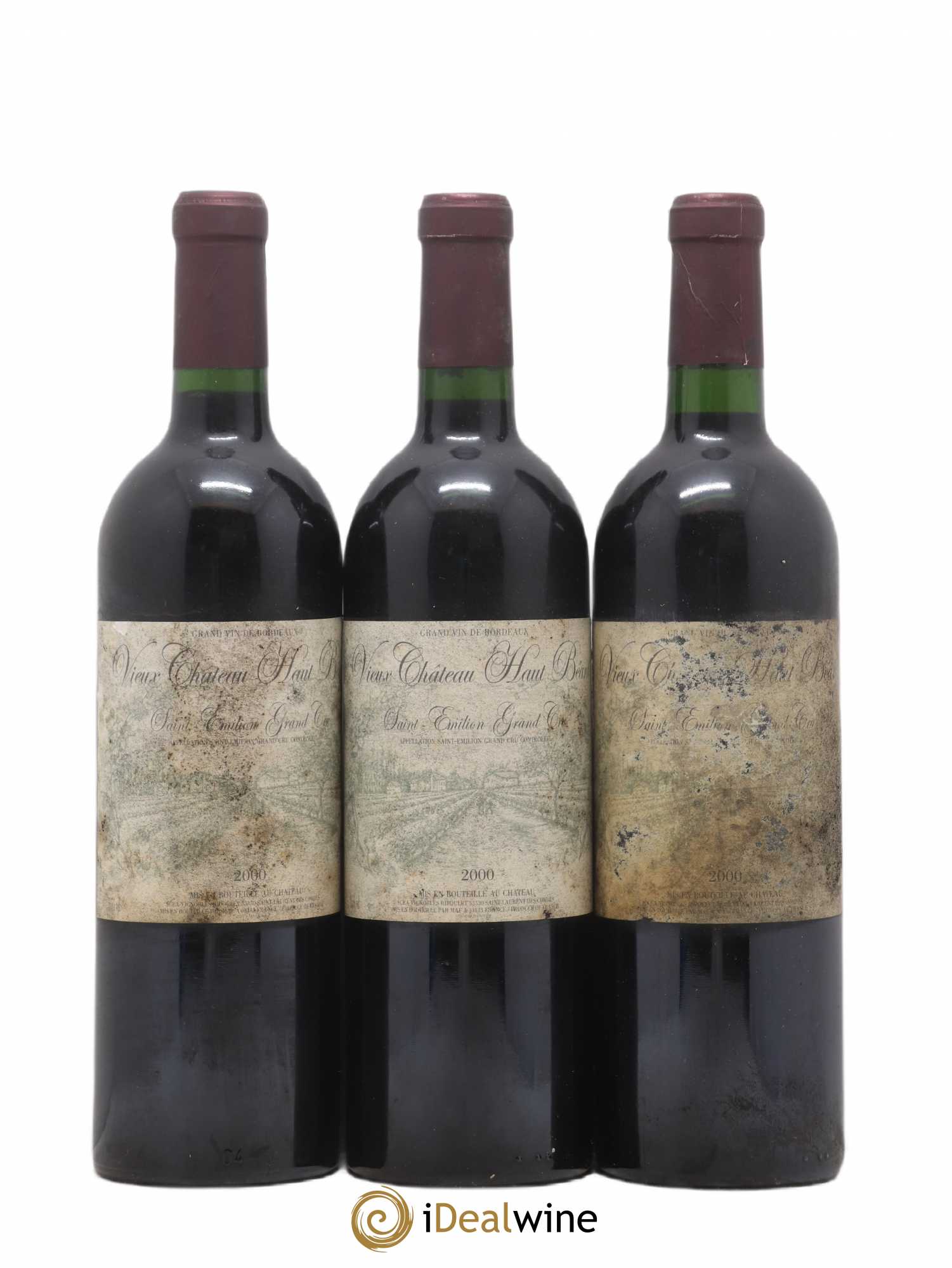 Saint-Émilion Grand Cru Château Haut Beard 2000 - Posten von 6 Flaschen - 2