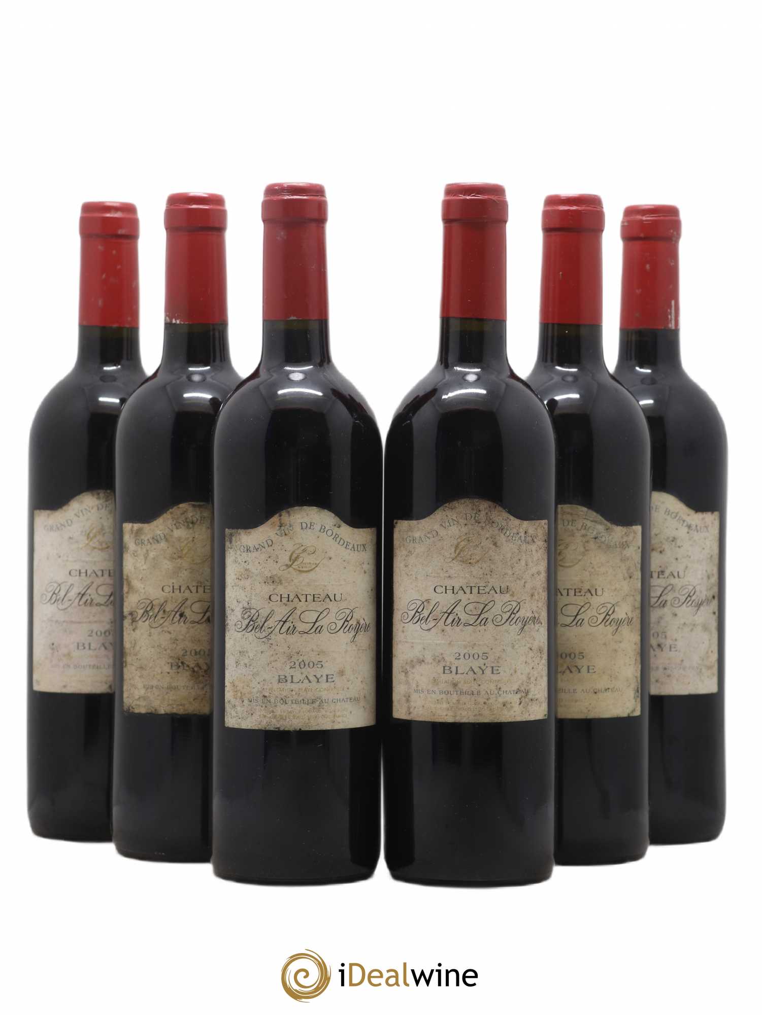 Château Bel Air La Royere 2005 - Lot de 6 bouteilles - 0