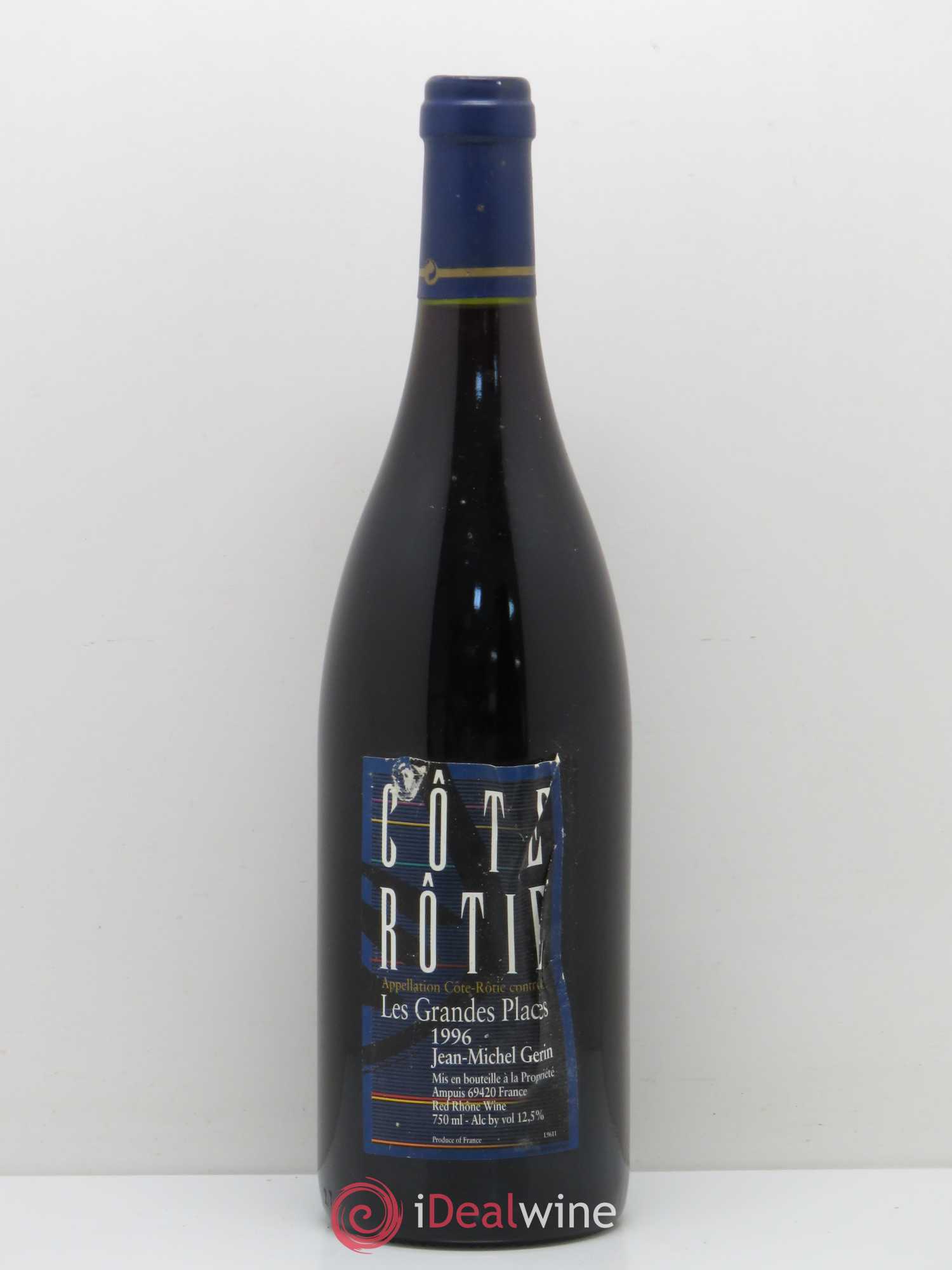 Côte-Rôtie Les Grandes Places Jean-Michel Gerin 1996 - Lot de 1 bouteille - 0