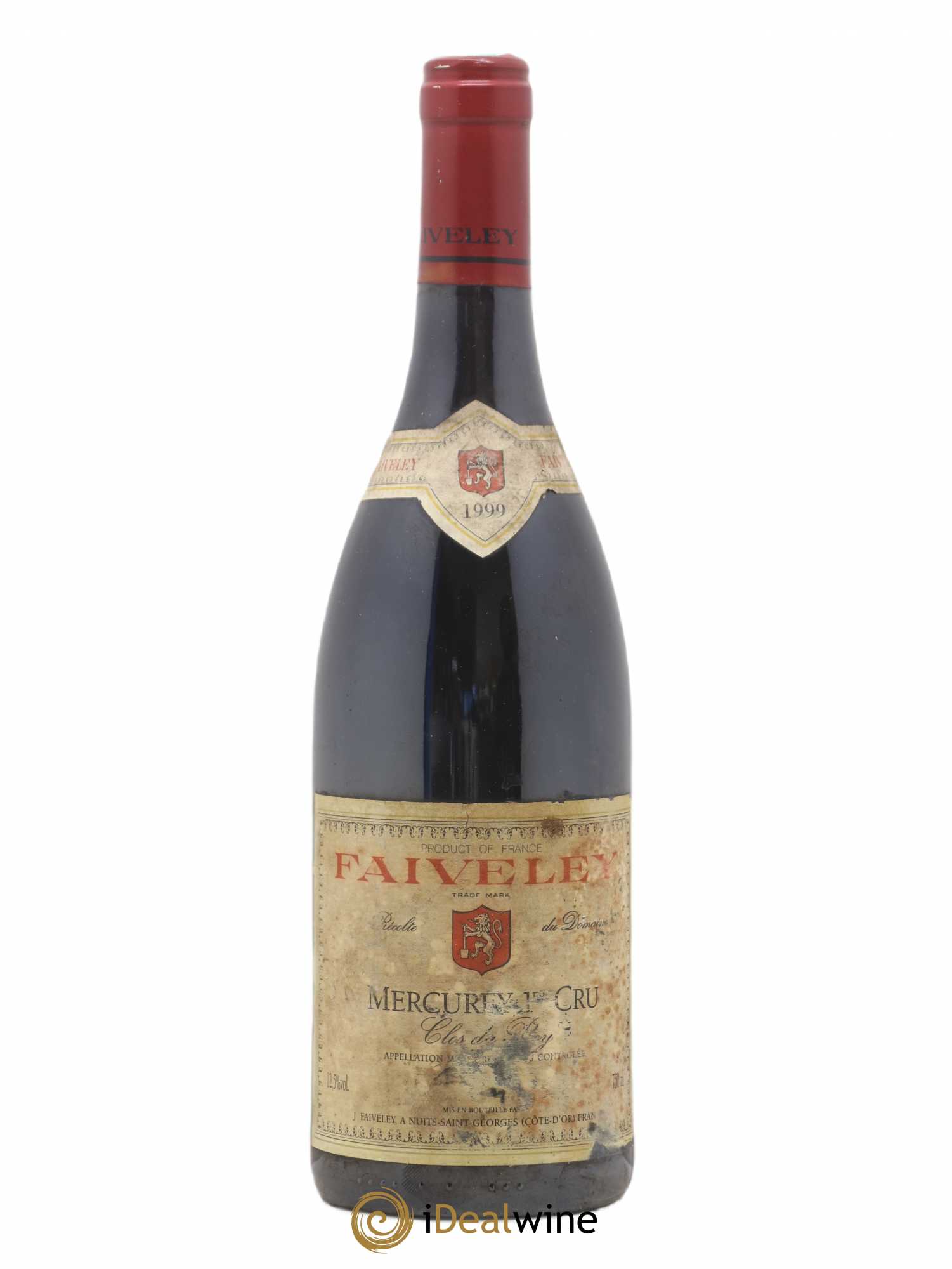 Mercurey 1er Cru Clos du Roy Faiveley 1999 - Lot de 1 bouteille - 0