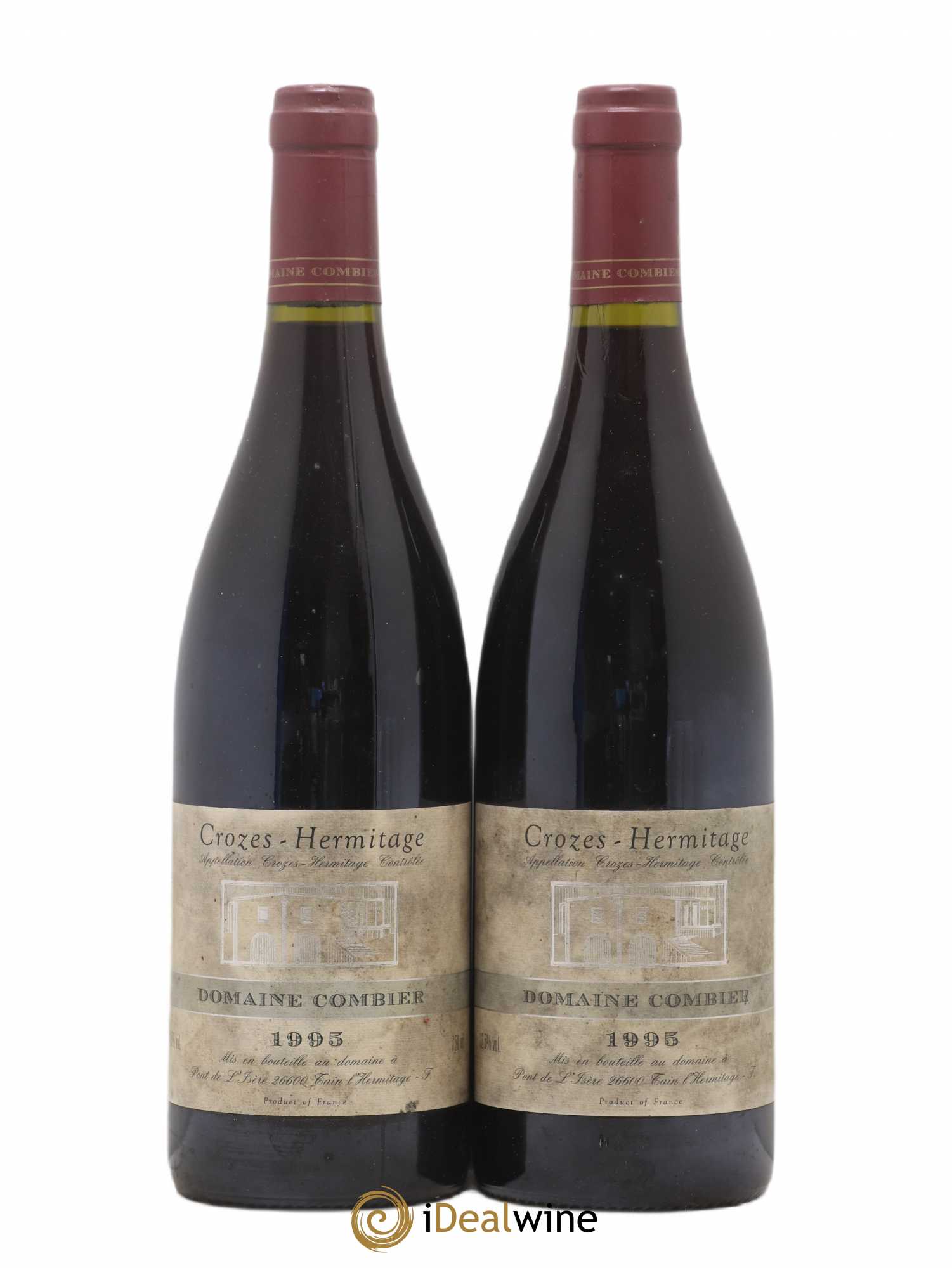 Crozes-Hermitage Combier 1995 - Lot de 2 bouteilles - 0