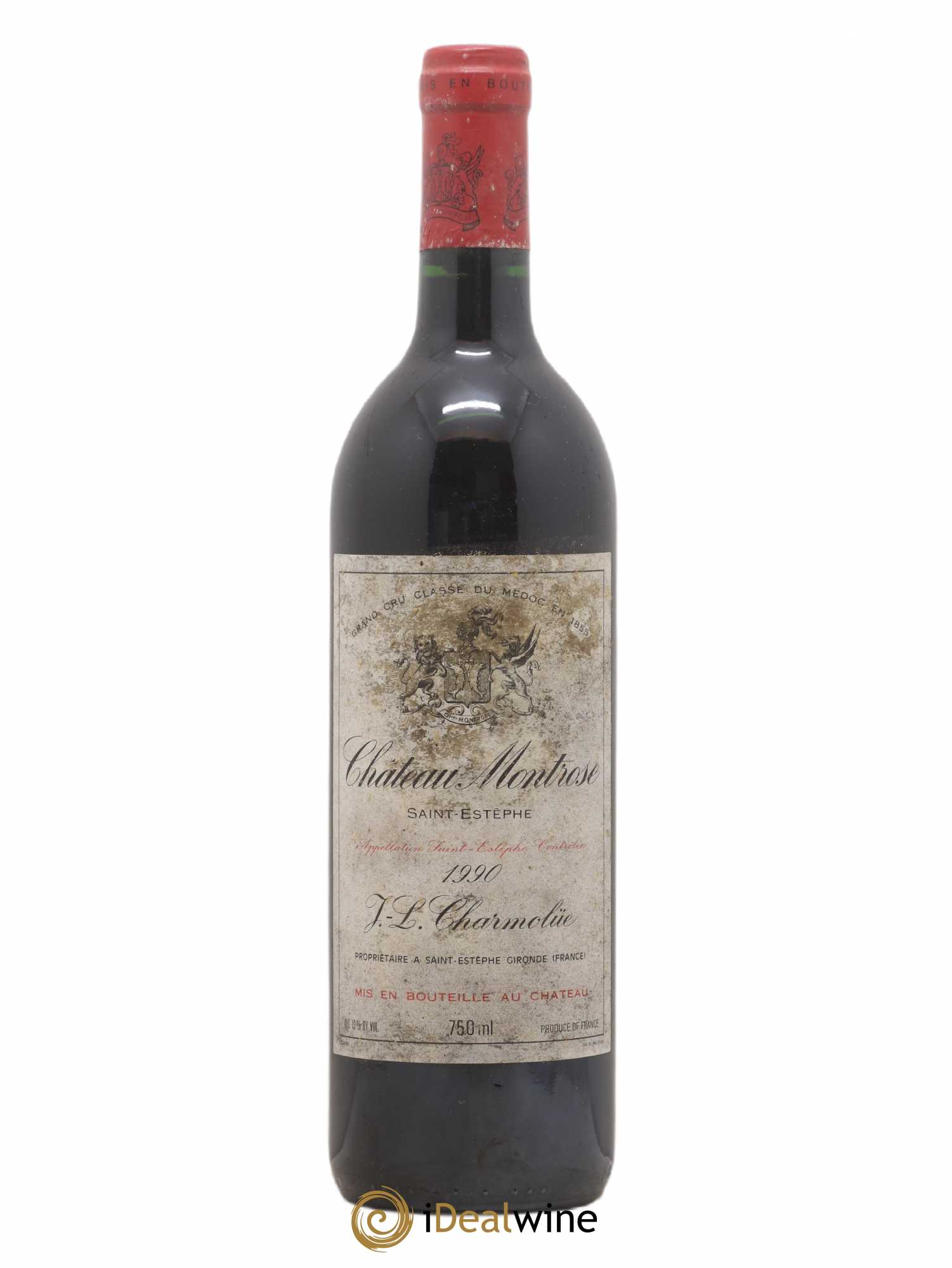 Château Montrose 2ème Grand Cru Classé 1990 - Lot de 1 bouteille - 0