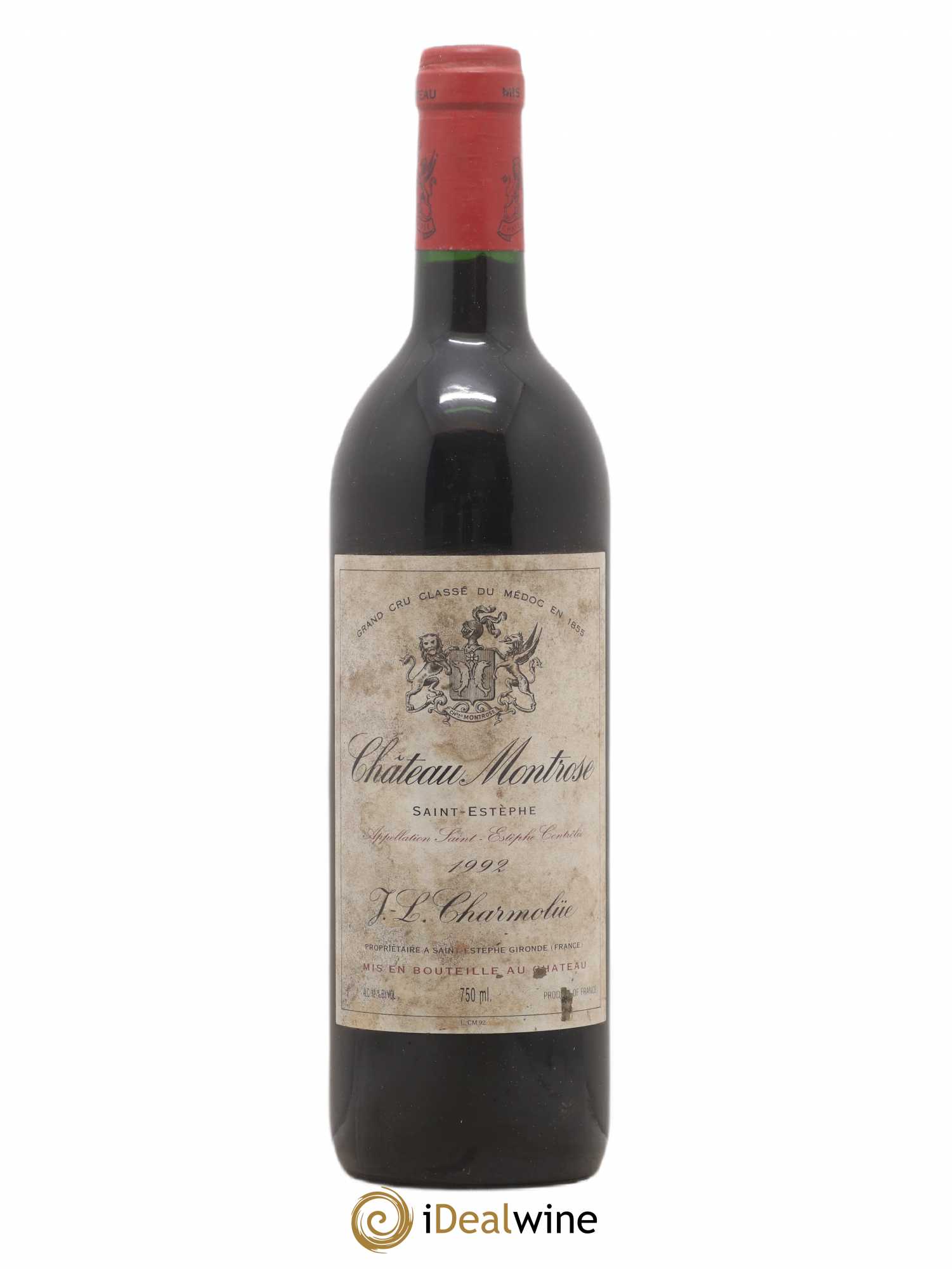 Château Montrose 2ème Grand Cru Classé 1992 - Lot de 1 bouteille - 0