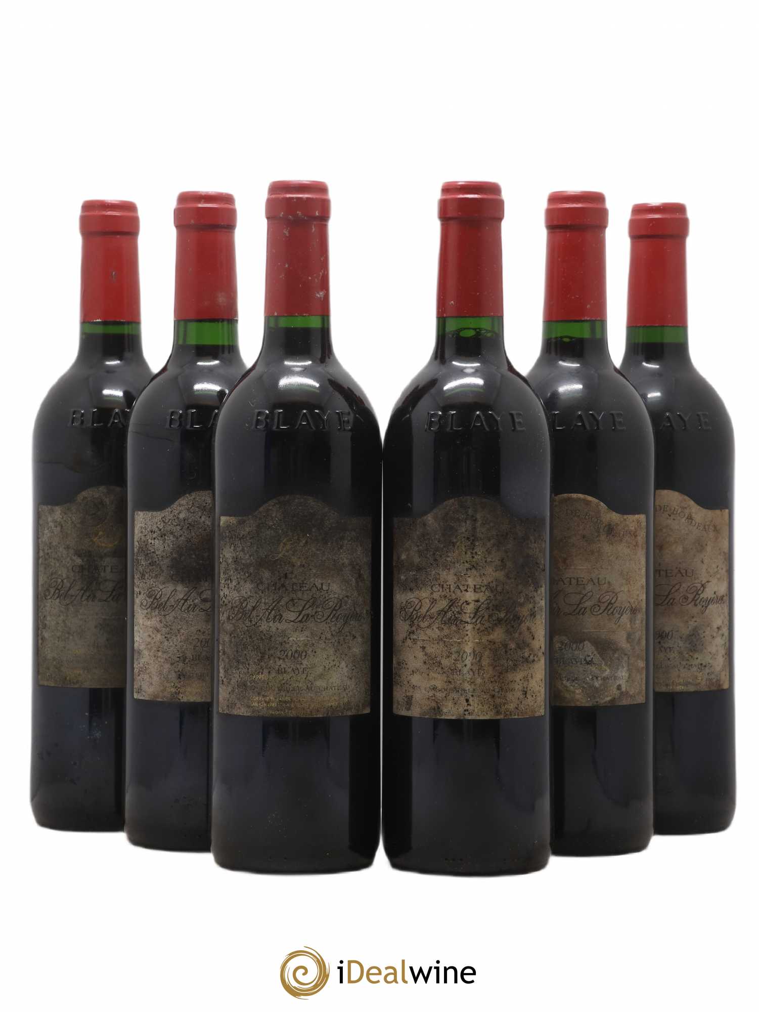 Château Bel Air La Royere 2000 - Lot de 6 bouteilles - 0
