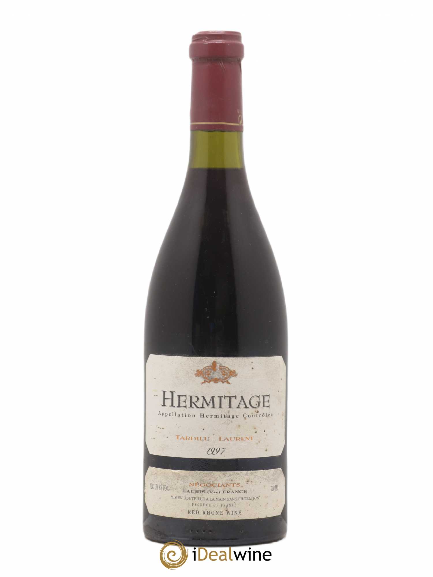 Hermitage Maison Tardieu-Laurent 1997 - Lot de 1 bouteille - 0