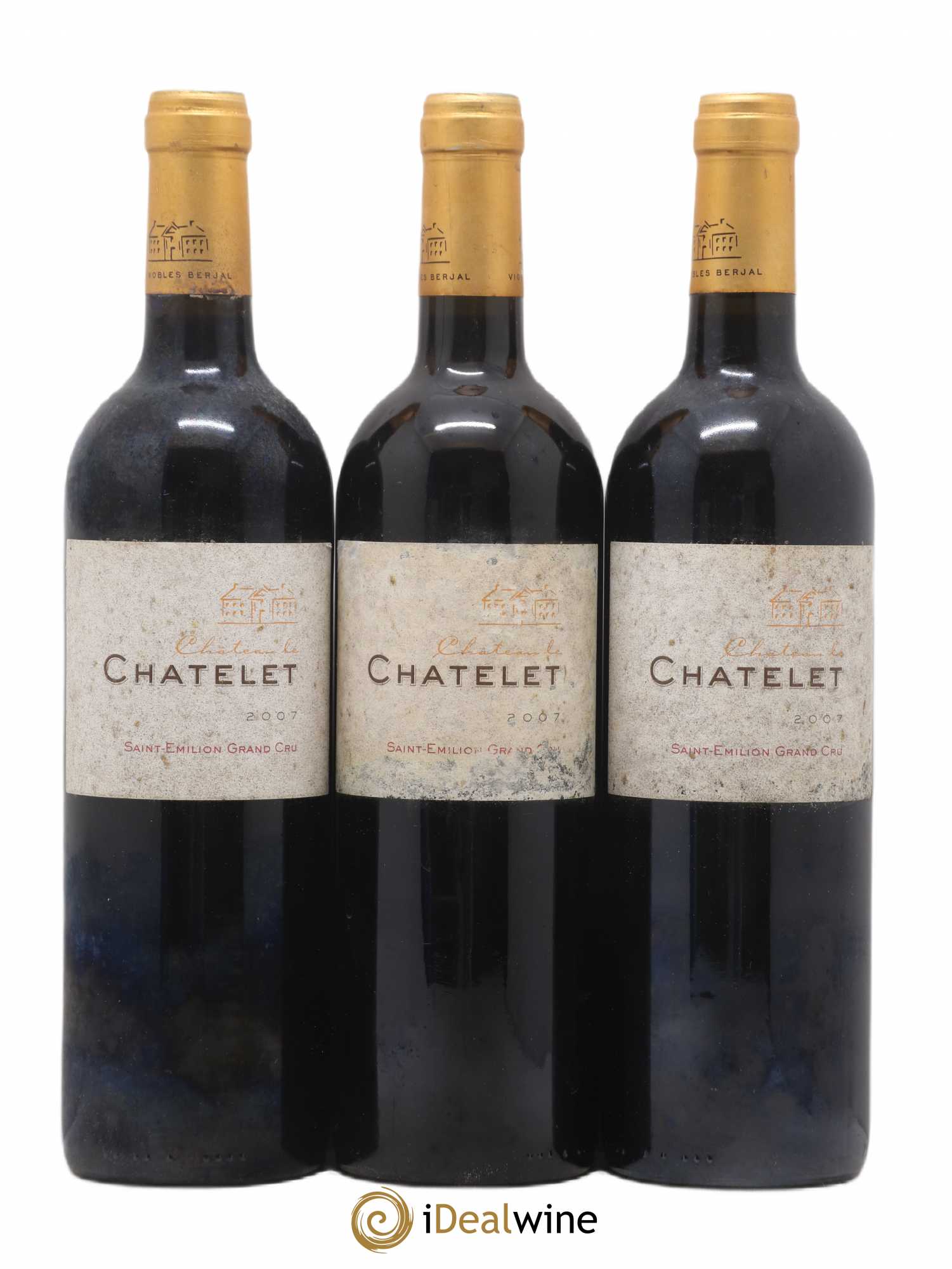 Saint-Émilion Grand Cru Chateau Le Chatelet 2007 - Posten von 6 Flaschen - 2