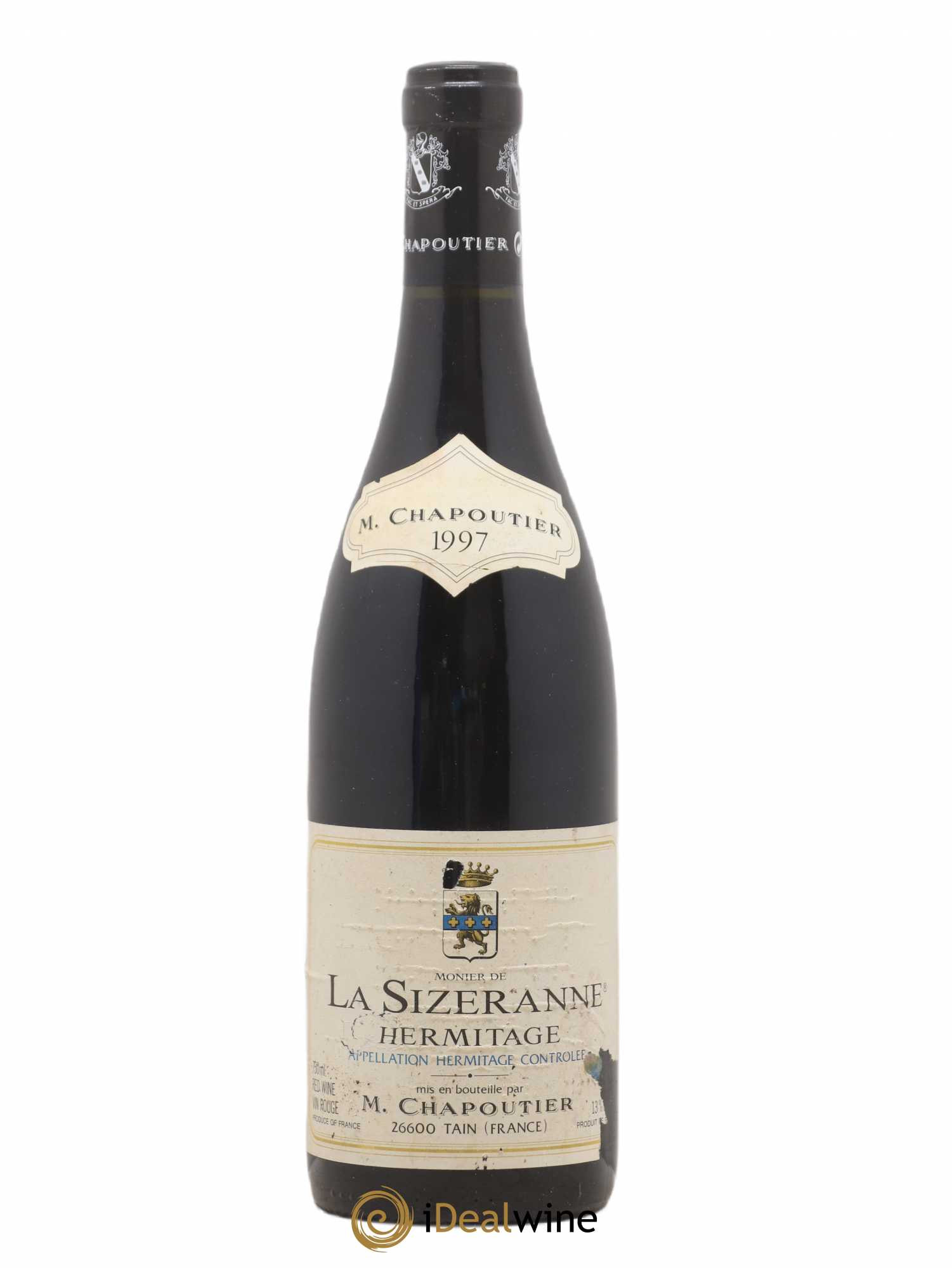 Hermitage Monier de La Sizeranne Chapoutier 1997 - Lot de 1 bouteille - 0