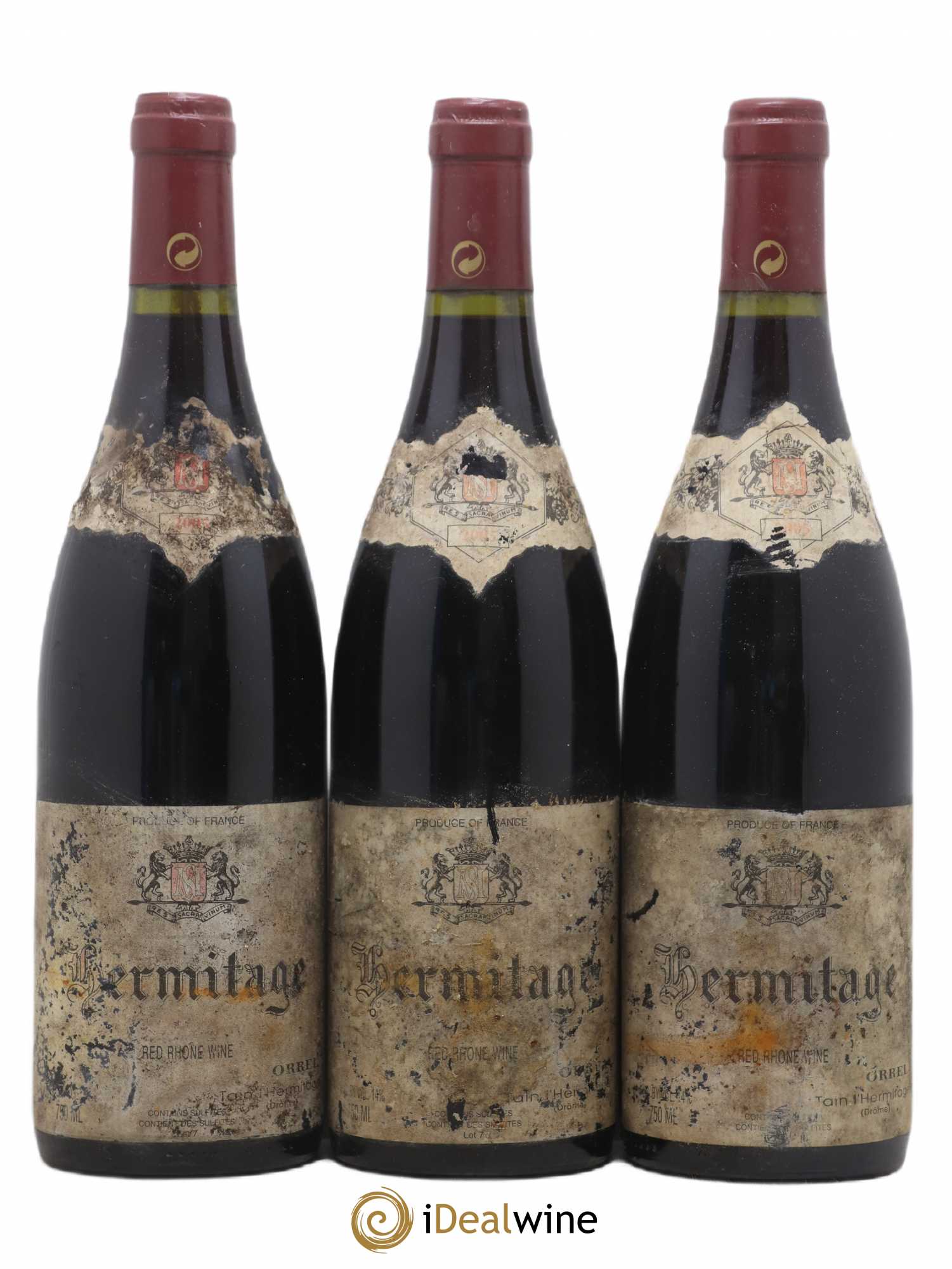 Hermitage Marc Sorrel 2005 - Lot de 3 bouteilles - 0