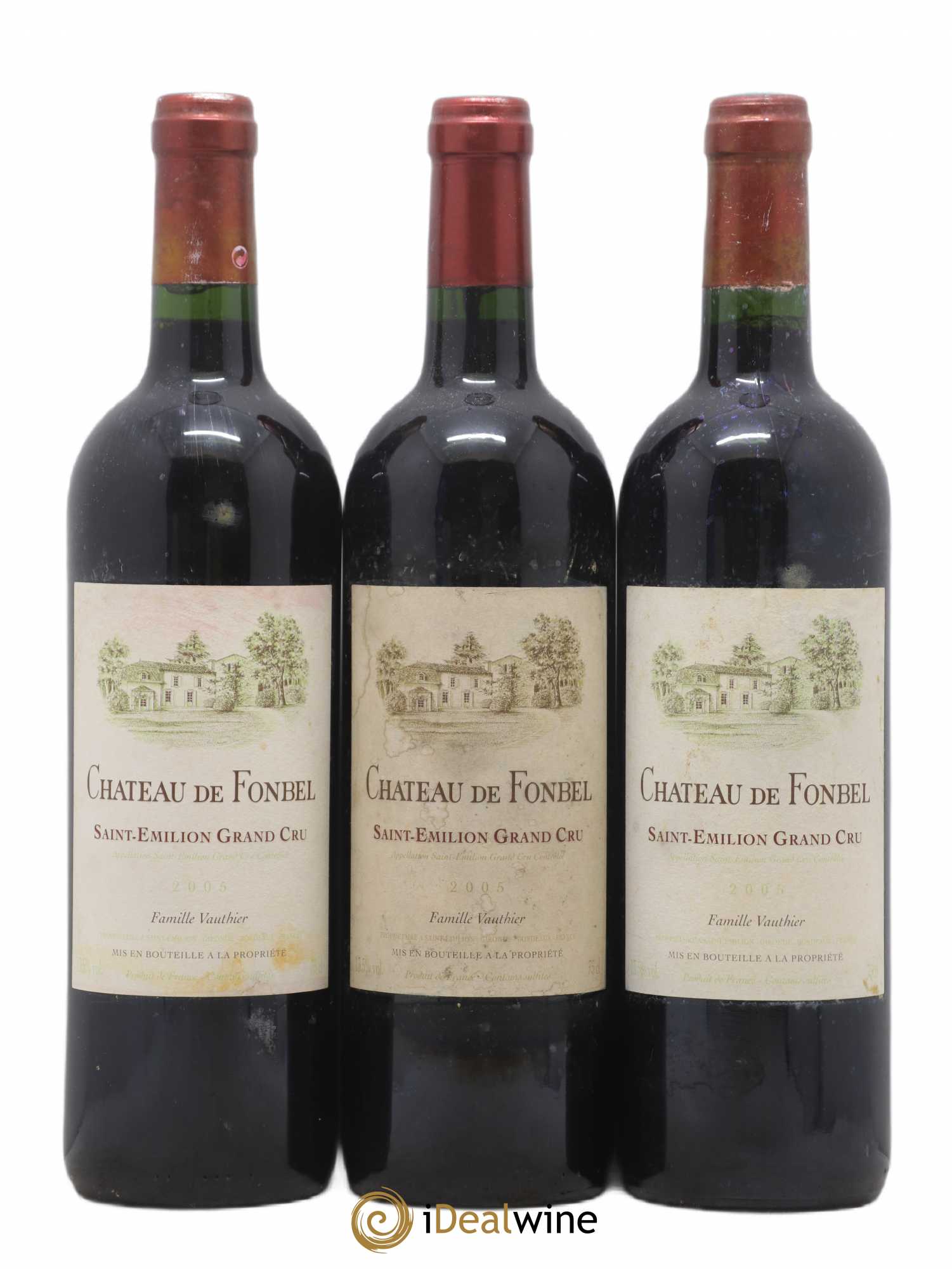 Château de Fonbel 2005 - Lot de 3 bouteilles - 0