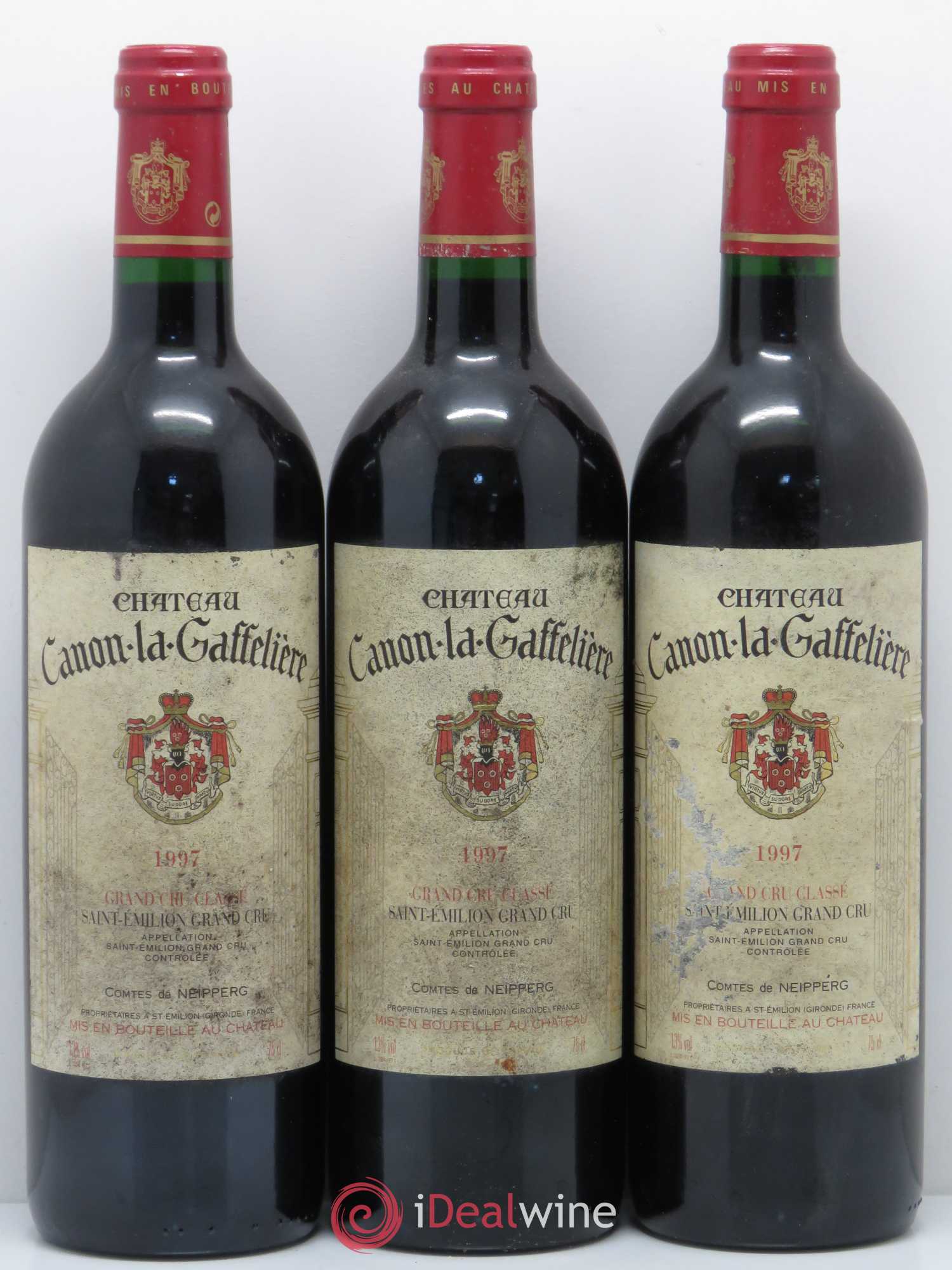 Château Canon la Gaffelière 1er Grand Cru Classé B 1997 - Lotto di 6 bottiglie - 1