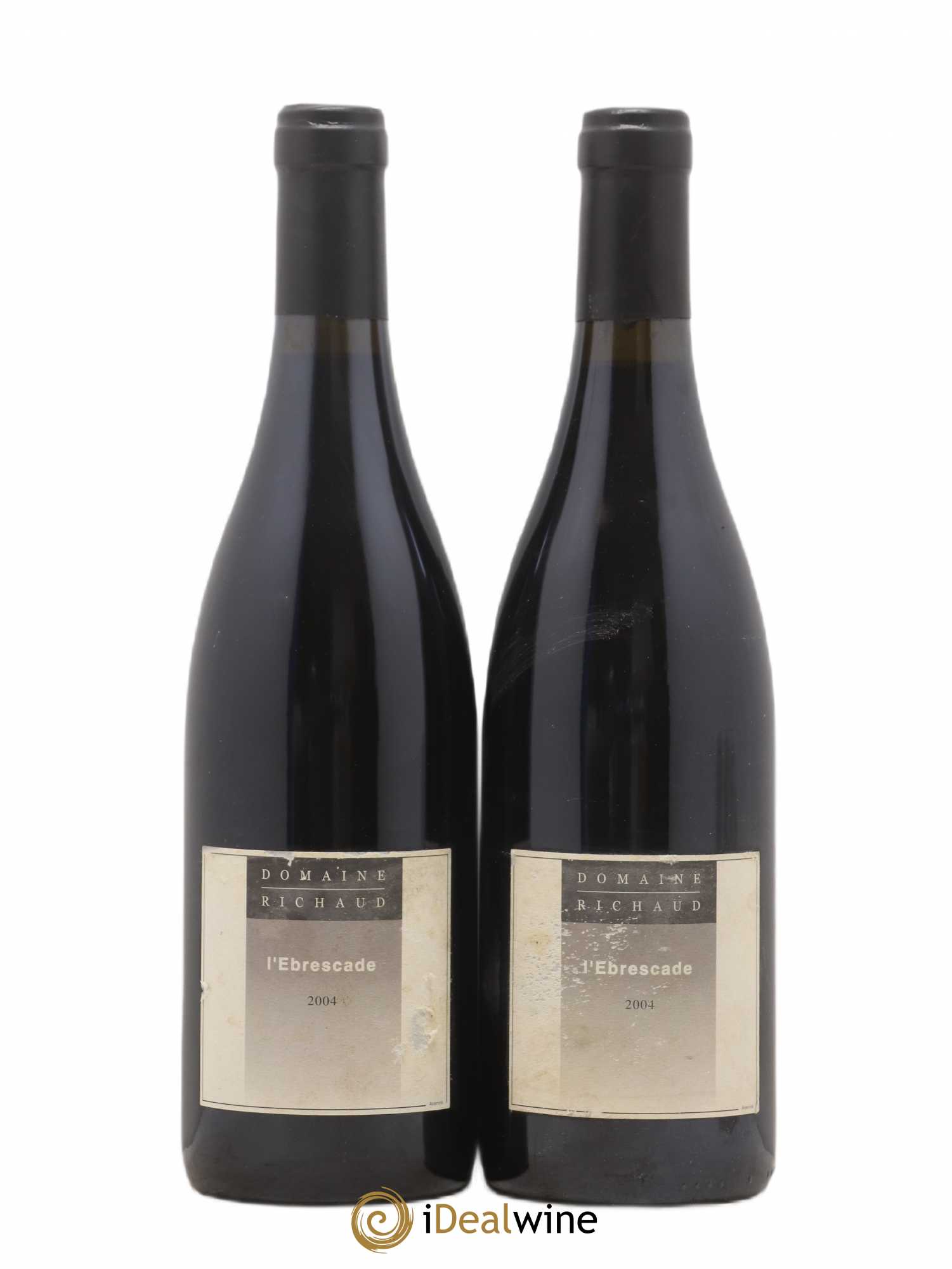 Cairanne Ebrescade Marcel Richaud 2004 - Lot de 2 bouteilles - 0