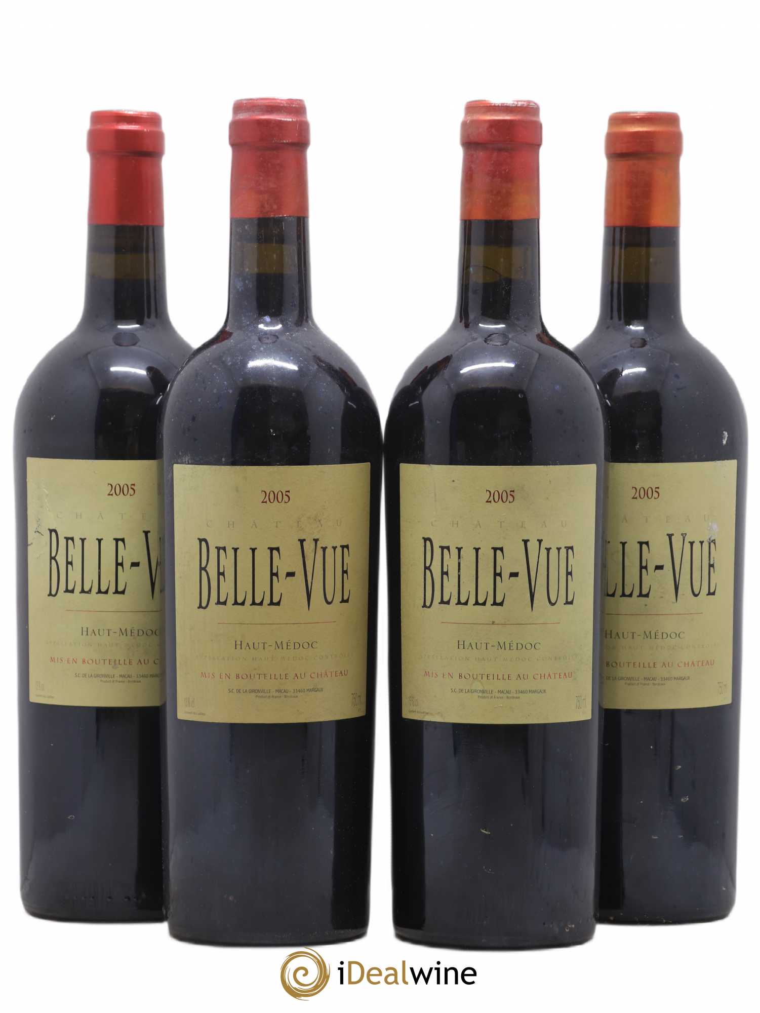 Château Belle-Vue 2005 - Lot de 4 bouteilles - 0